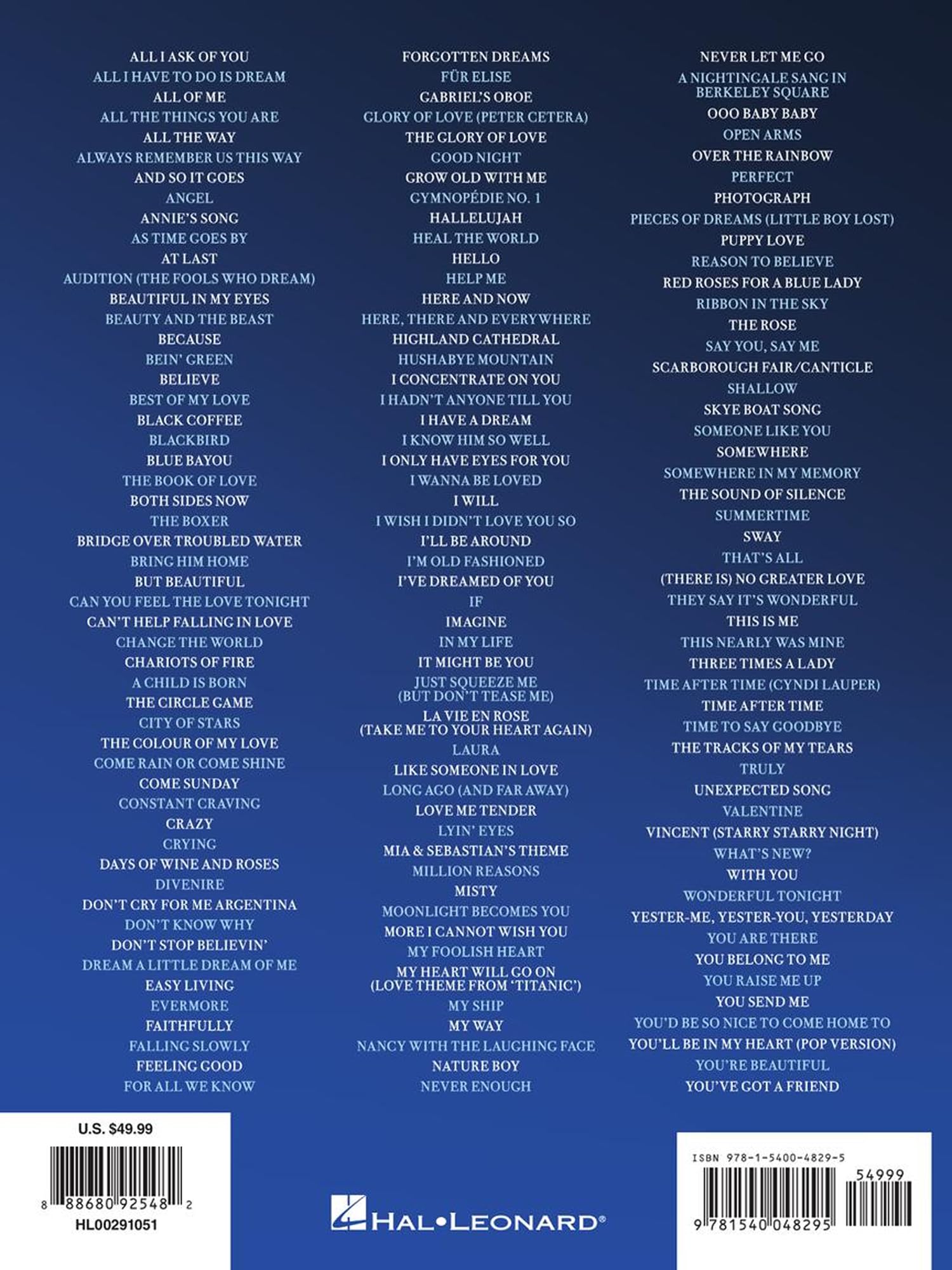 151 of the Most Beautiful Songs Ever: Piano / Vocal / Guitar