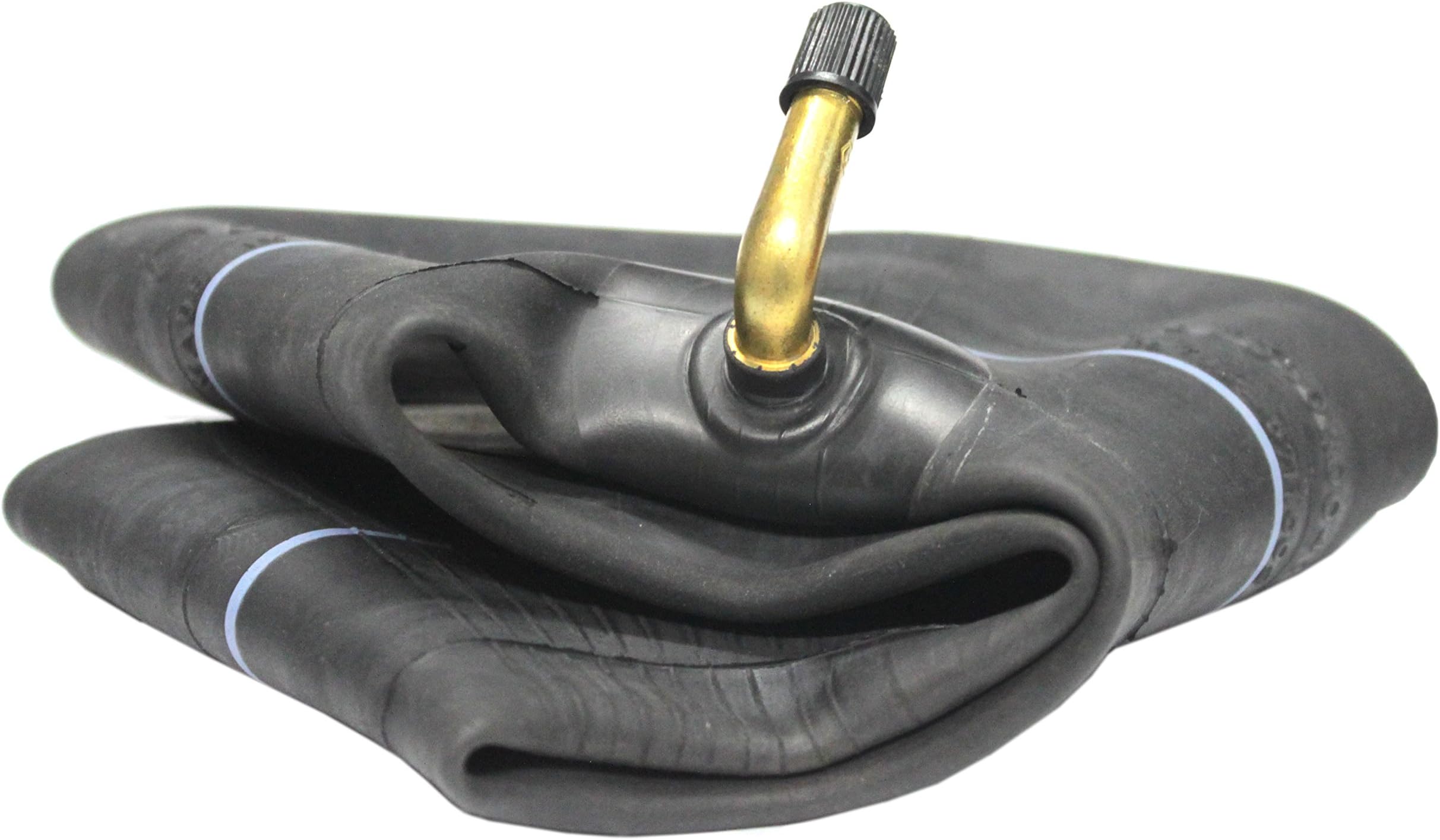 Deli TireLawn and Garden Inner Tube, TR87 Bent Valve Stem, For Wheelbarrows, Tractors, Mowers, Carts (13x5.00-6)