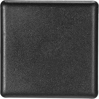 Rebower Single Hole Square Aluminum Extrusion End Cap [for Aluminum bar end,Storage Rack] - 80x80mm / 5pcs