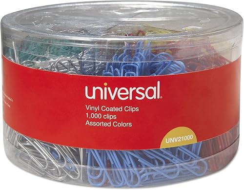 Miniatura 2 de UNV21000 - Clips de papel universales recubiertos de plástico
