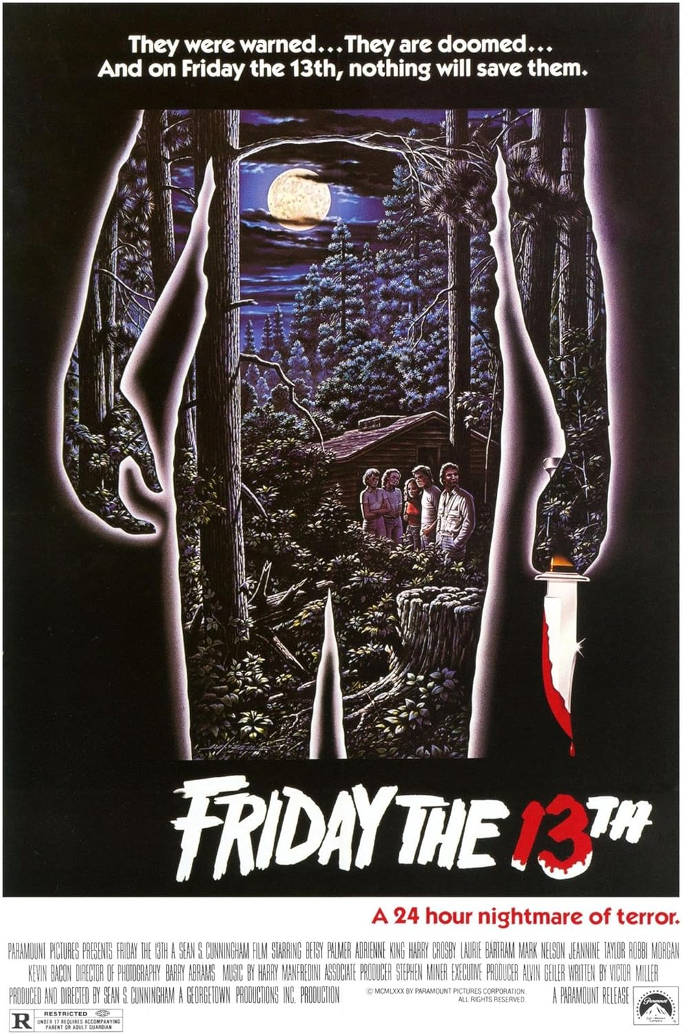 Art.com Wall Art Print Friday the 13th, 1980, 24" x 36"