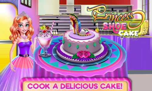 Princess Shoe Cake – vue 6