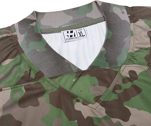 Miniatura 3 de Pullonsy Camisetas de fútbol en blanco para hombres adultos, camisetas atléticas para fanáticos del fútbol, camisetas de uniforme deportivo para