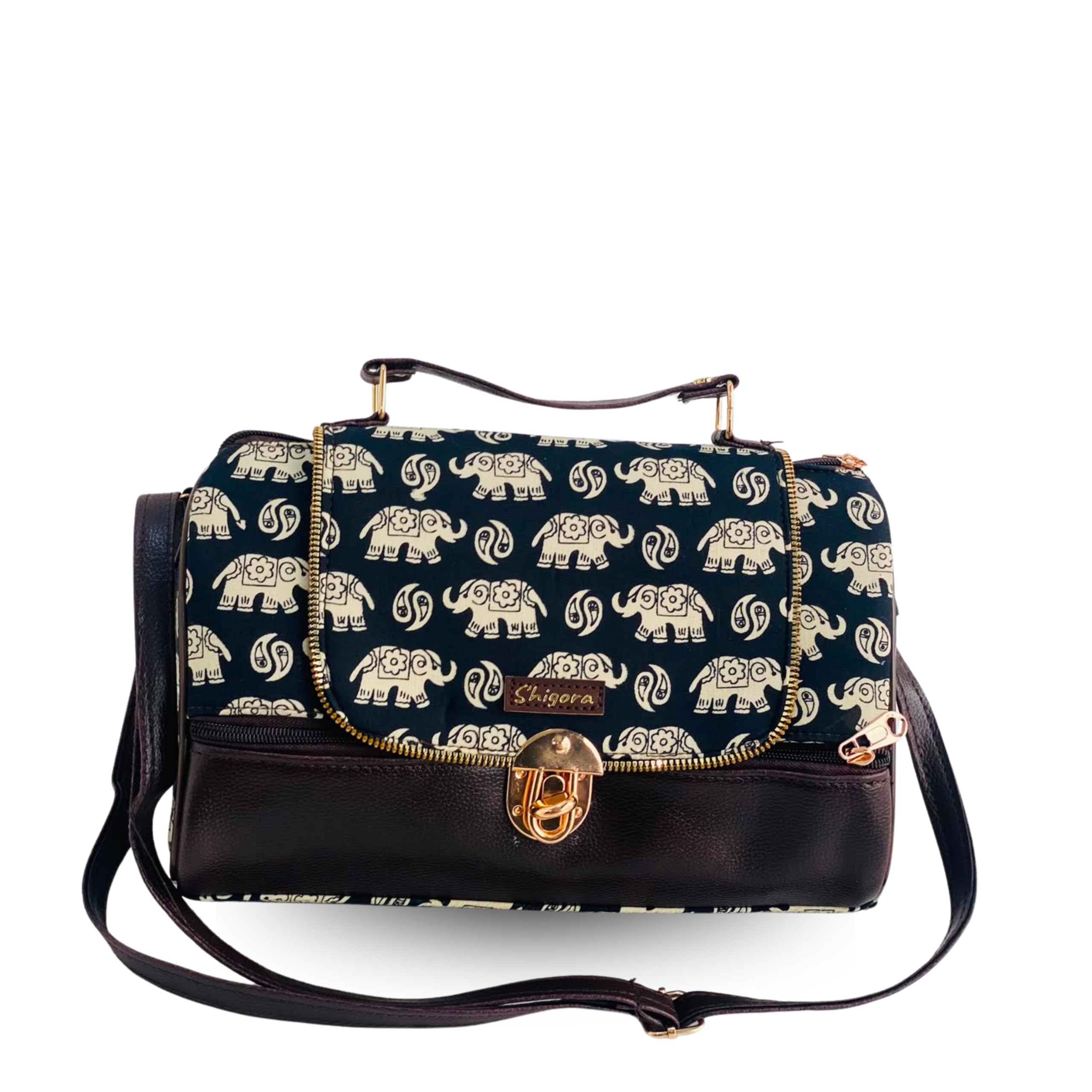 Designer Large Satchel Bag for Women | Women's Handbags | Stylish | Vegan Leather | Purse | Gifts For Rakhi For Sister | Sister Rakhi Gifts, Rakshabandhan Gifts-image-11