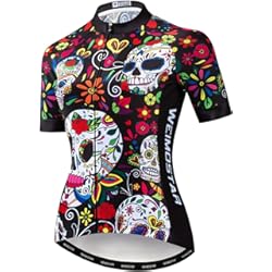 Vestimenta De Ciclista Mujer Camiseta de manga corta para mujer, transpirable, para ciclismo de montaña, camiseta de ciclismo