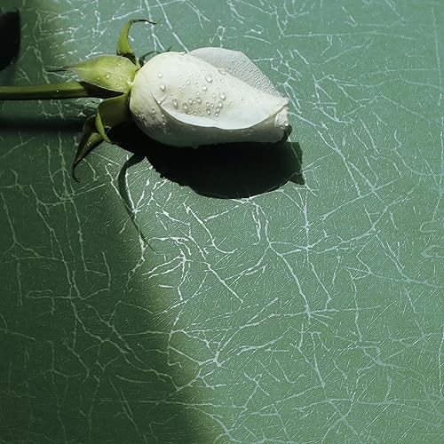 Safiyya Papel tapiz de seda verde oscuro, papel tapiz texturizado para despegar y pegar, moderno papel de pared extraíble, rollos de vinilo