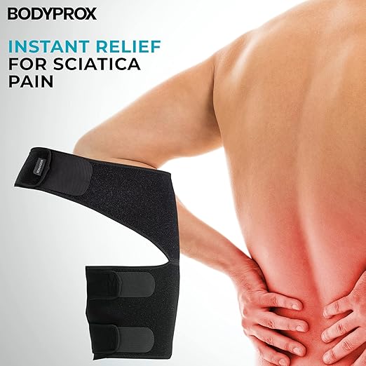 Bodyprox Muslera Ajustable para Dolor de Cadera, Ingle, Isquiotibial miniatura 4