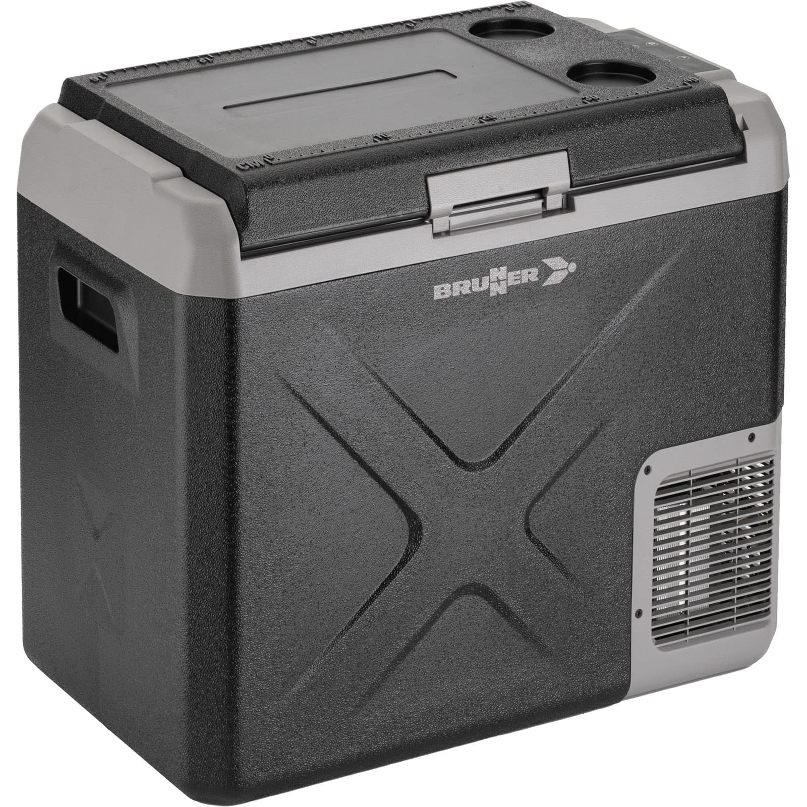 BRUNNER Kompressor Kühlbox Polarys Freeze SZ 50 L Auto Camping 12/24V 100-240V