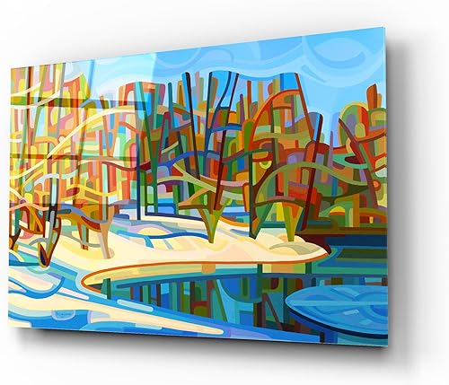 Miniatura 2 de Epic Art Mandy Budan, arte de pared de cristal acrílico, 16 x 12 pulgadas