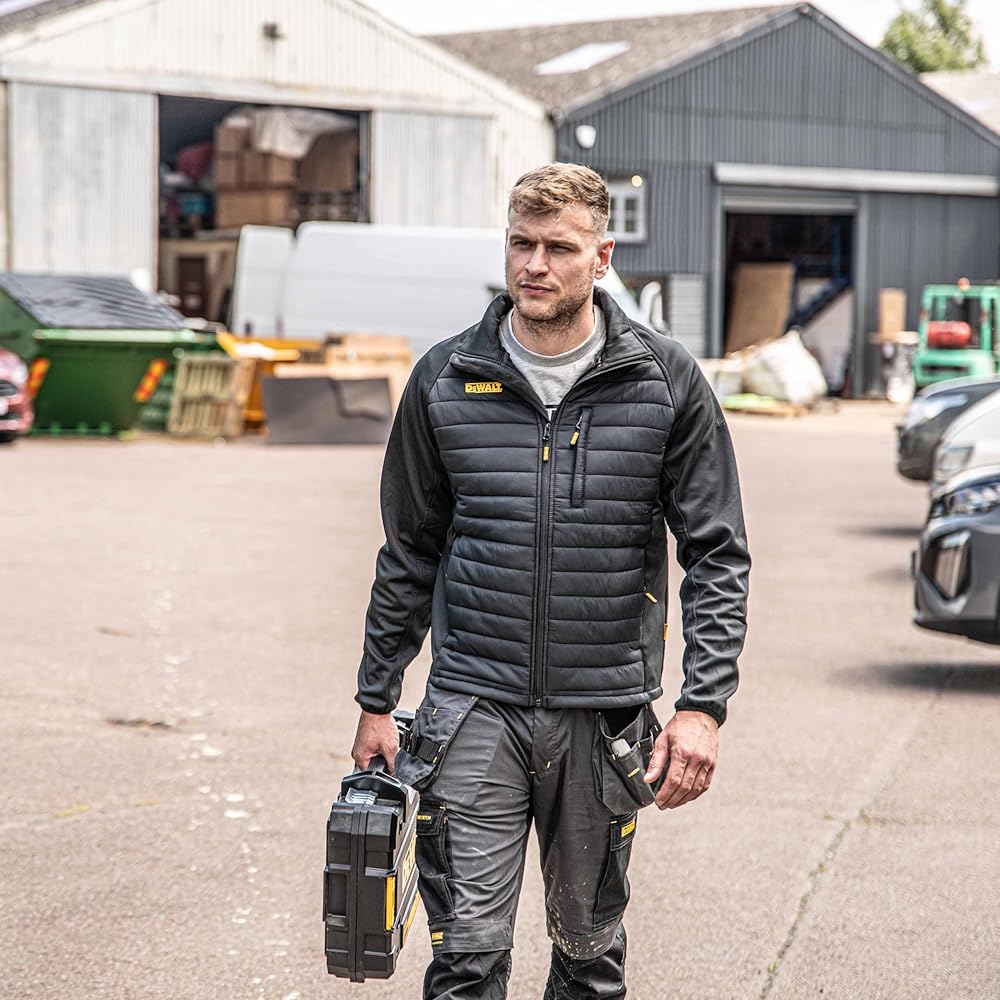 Amazon | DEWALT Men's Hybrid Work Jacket (Large) | サイクル