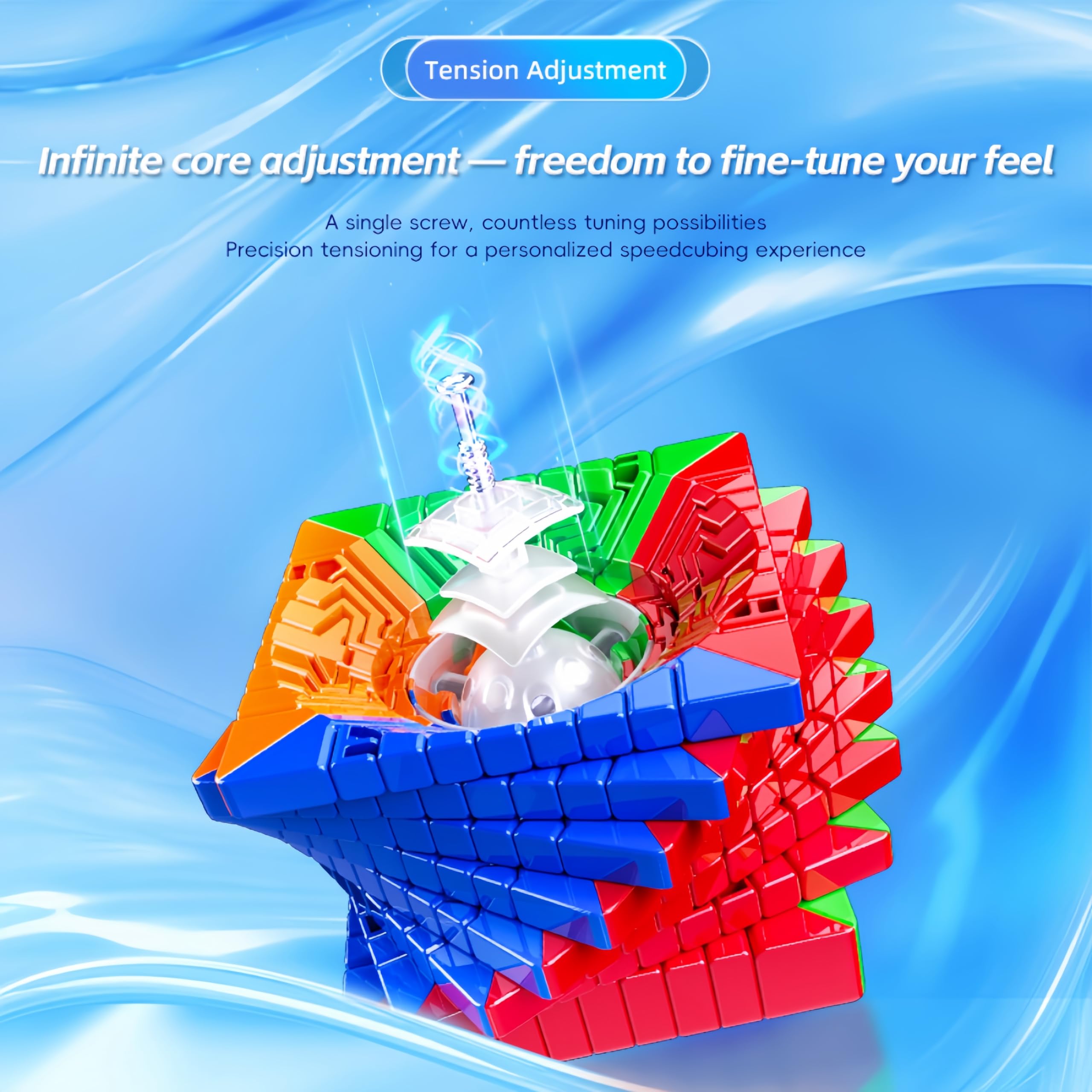 Amazon.com: LiangCuber Moyu Meilong V3 Speed Cube 9x9 Stickerless