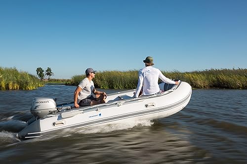 Vista 37 de Newport - Lancha deportiva inflable, con clasificación de la USCG, 10 caballos de fuerza, para 3 personas, modelo Dana, 8 pies 10 pulgadas