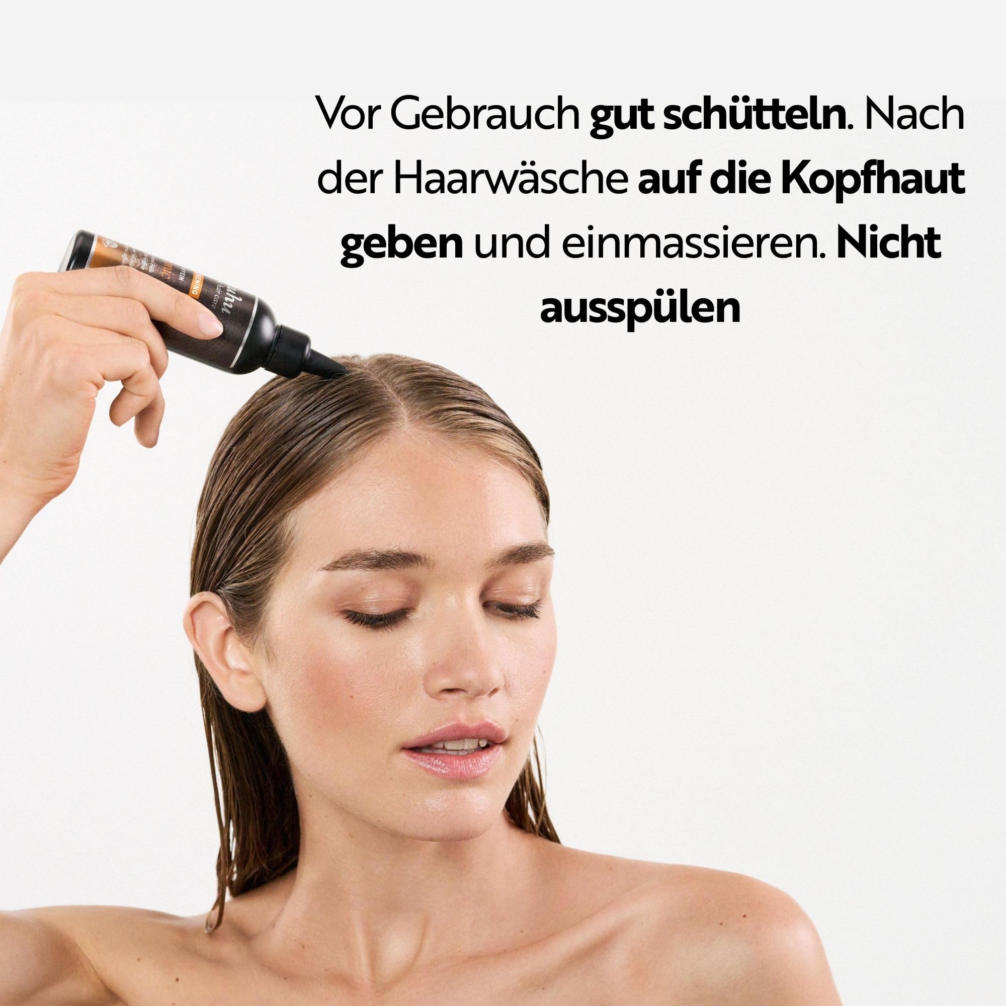 ahuhu Thickening Coffein Tonic Power Formula (100ml) | Haarausfall reduzieren & Haarwachstum fördern, Hair growth serum für kräftigeres Hair