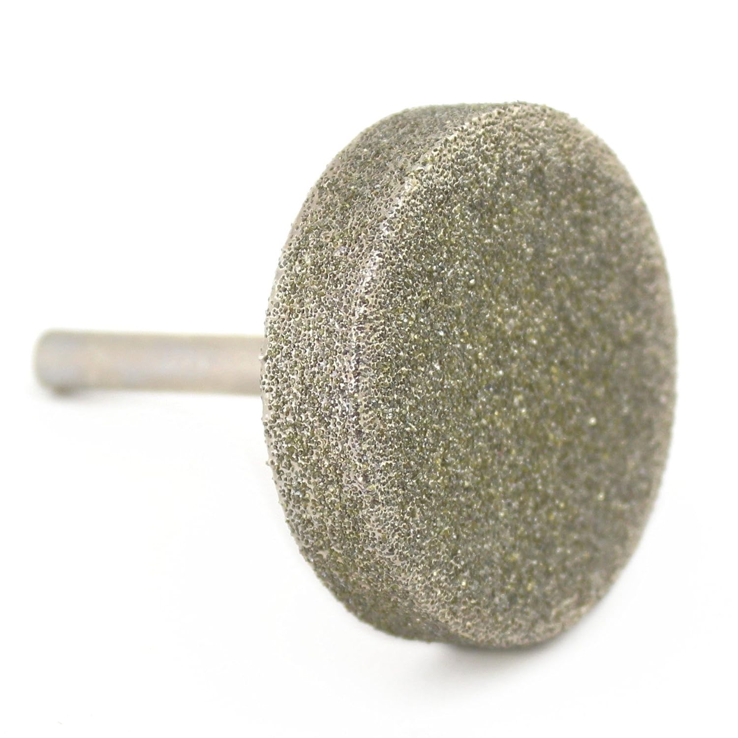 ILOVETOOL 80 Grit Diamond Coated 50mm Cylinder Cylindrical Mounted Point Grinding Wheel