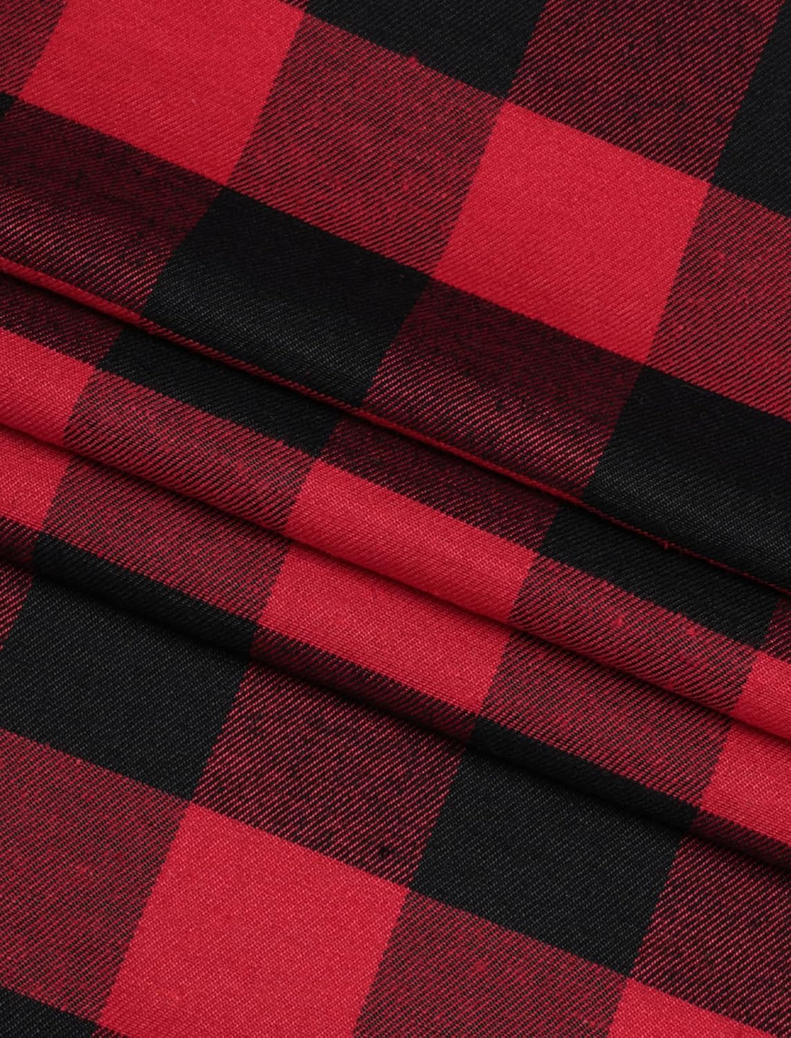 Mens Flannel Shirt Long Sleeve Soft Smooth Plaid Shirts Casual Button Down with Pocket Regular Fit Tops - Image 6