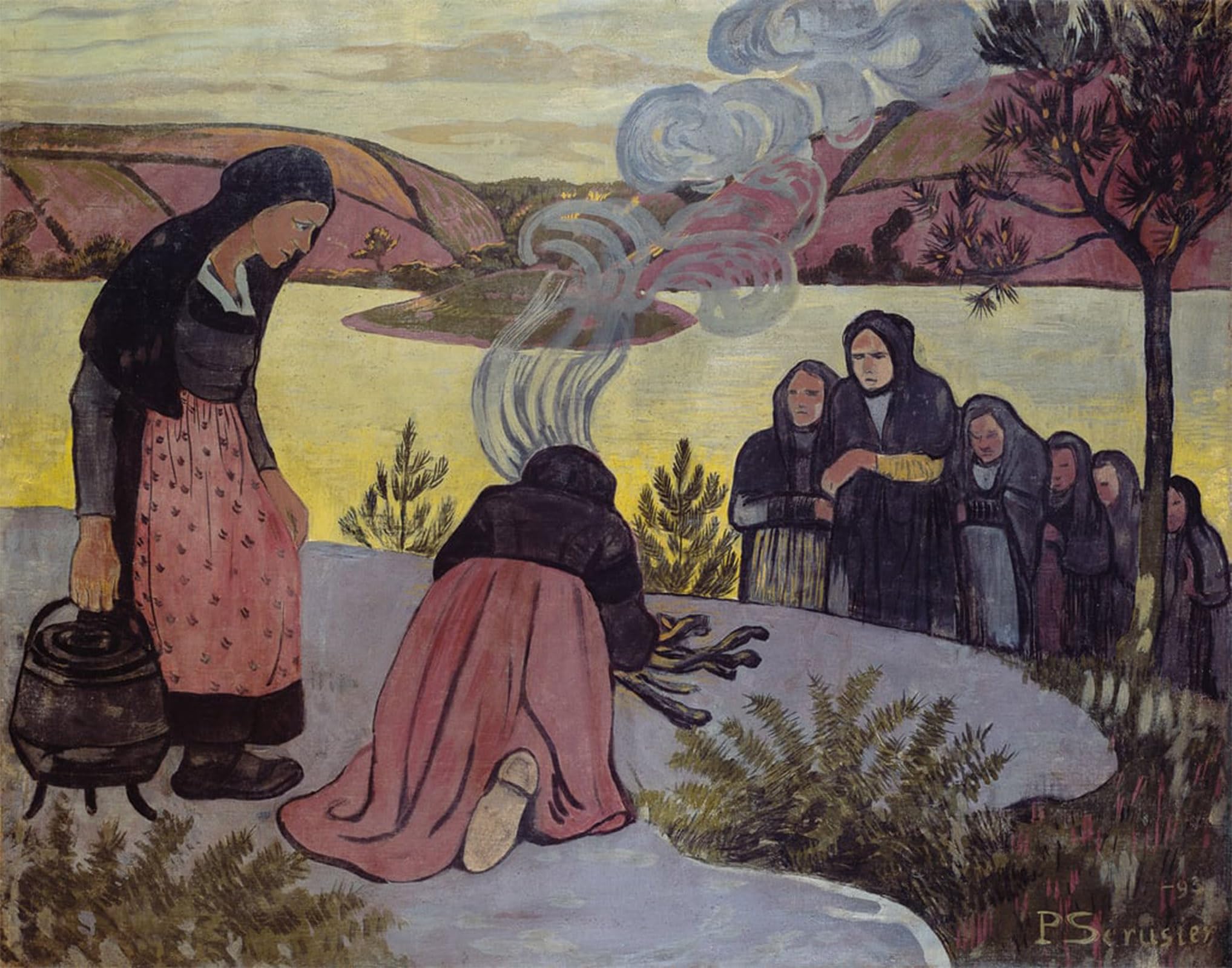 Tableaux sur toile de Paul Sérusier : impression jet d'encre haute définition 60x90