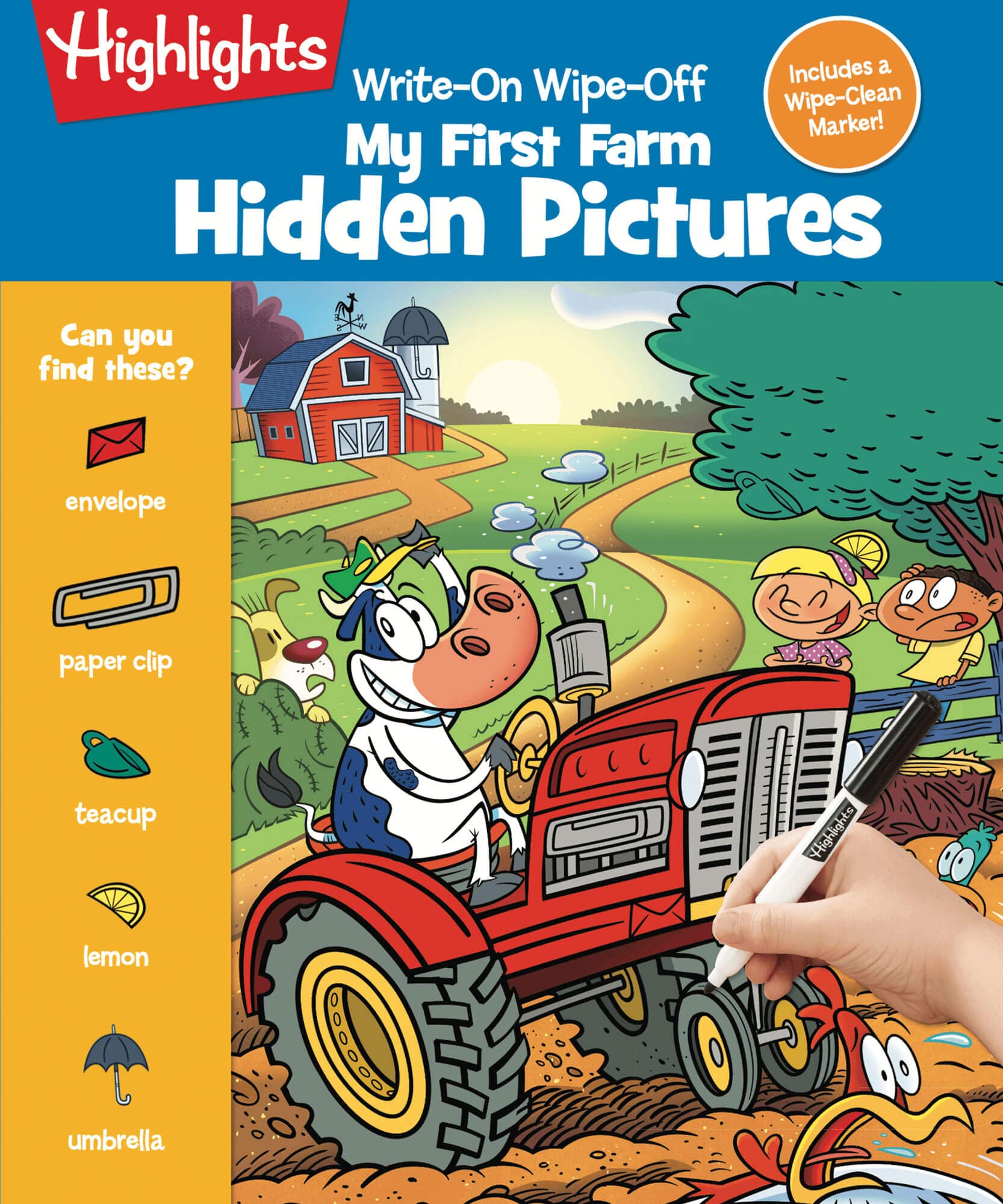 Write–on Wipe–off: My First Farm Hidden Pictures Highlights Hardback Highlights