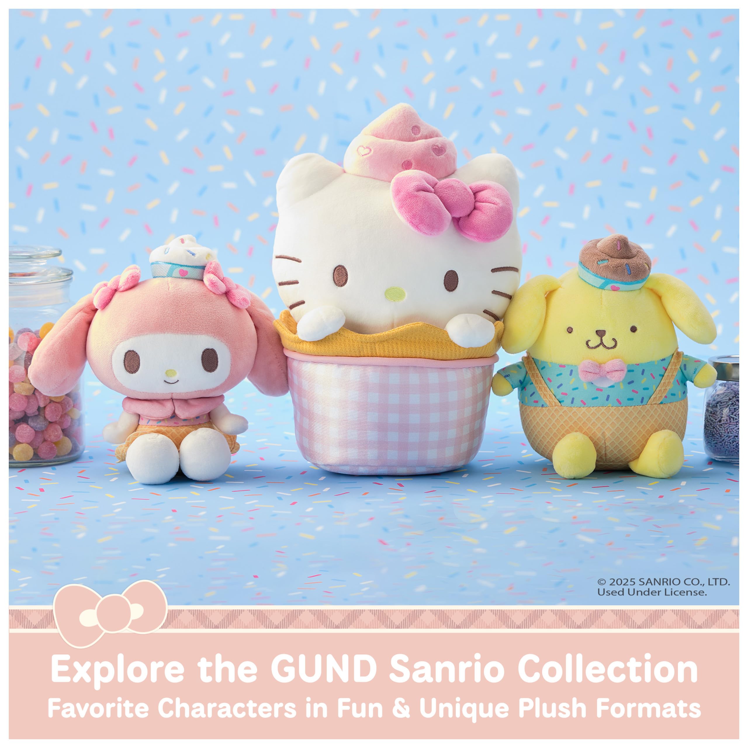 GUND Plush Anrio Cafe Latte Cinnamoroll
