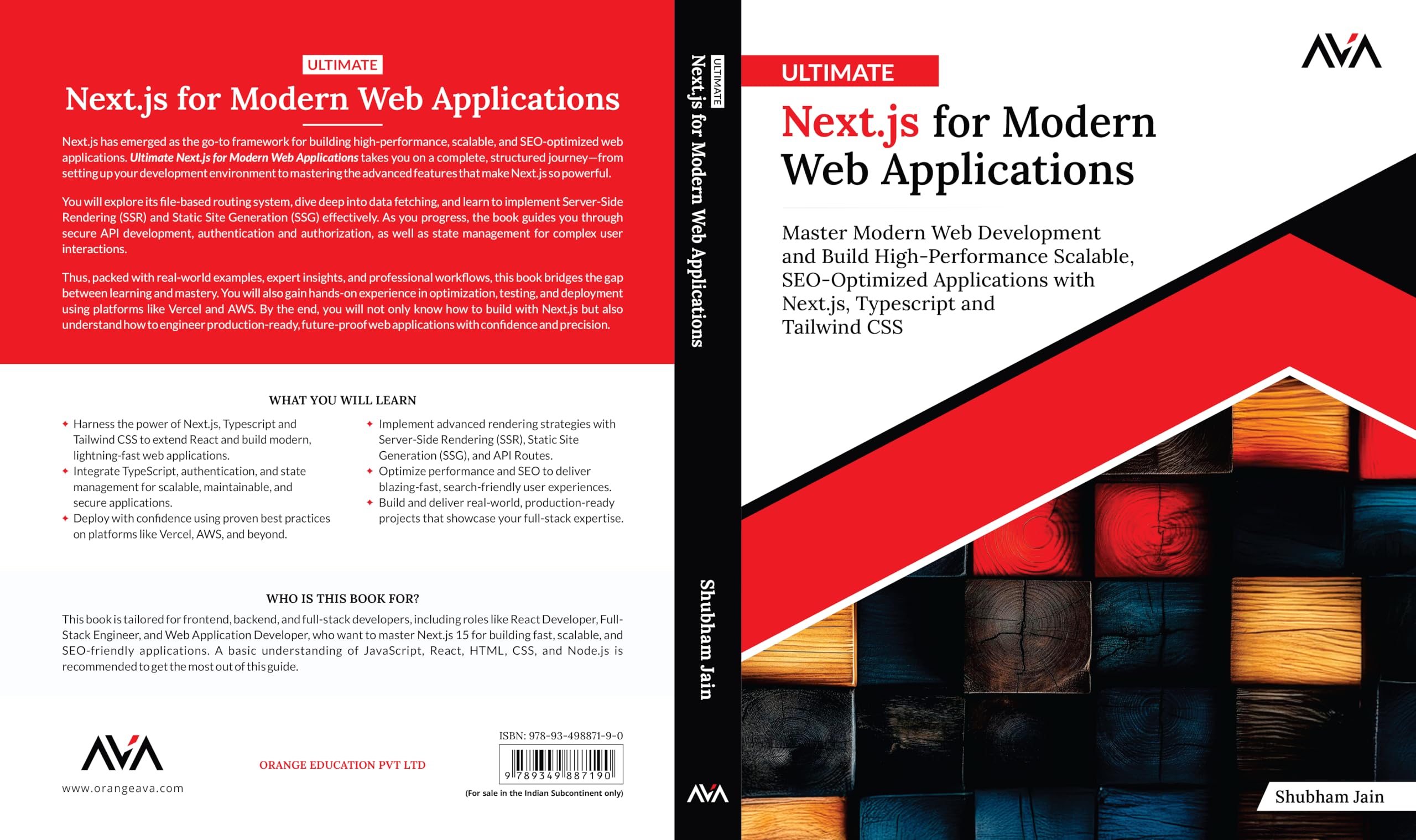 Ultimate Next.js for Modern Web Applications: Master Modern Web Development and Build High-Performance Scalable, SEO-Optimized Applications with Next.js, Typescript and Tailwind CSS (English Edition)