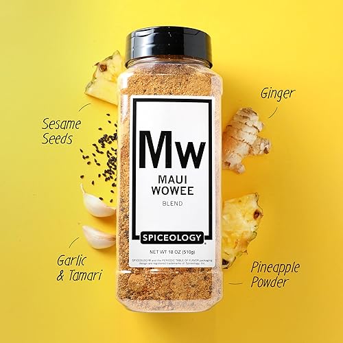 Miniatura 3 de Spiceology - Maui Wowee - Condimento Teriyaki hawaiano - Especias y condimentos hawaianos para barbacoa - Añade sabor a pollo, ramen, salmón, cerdo,