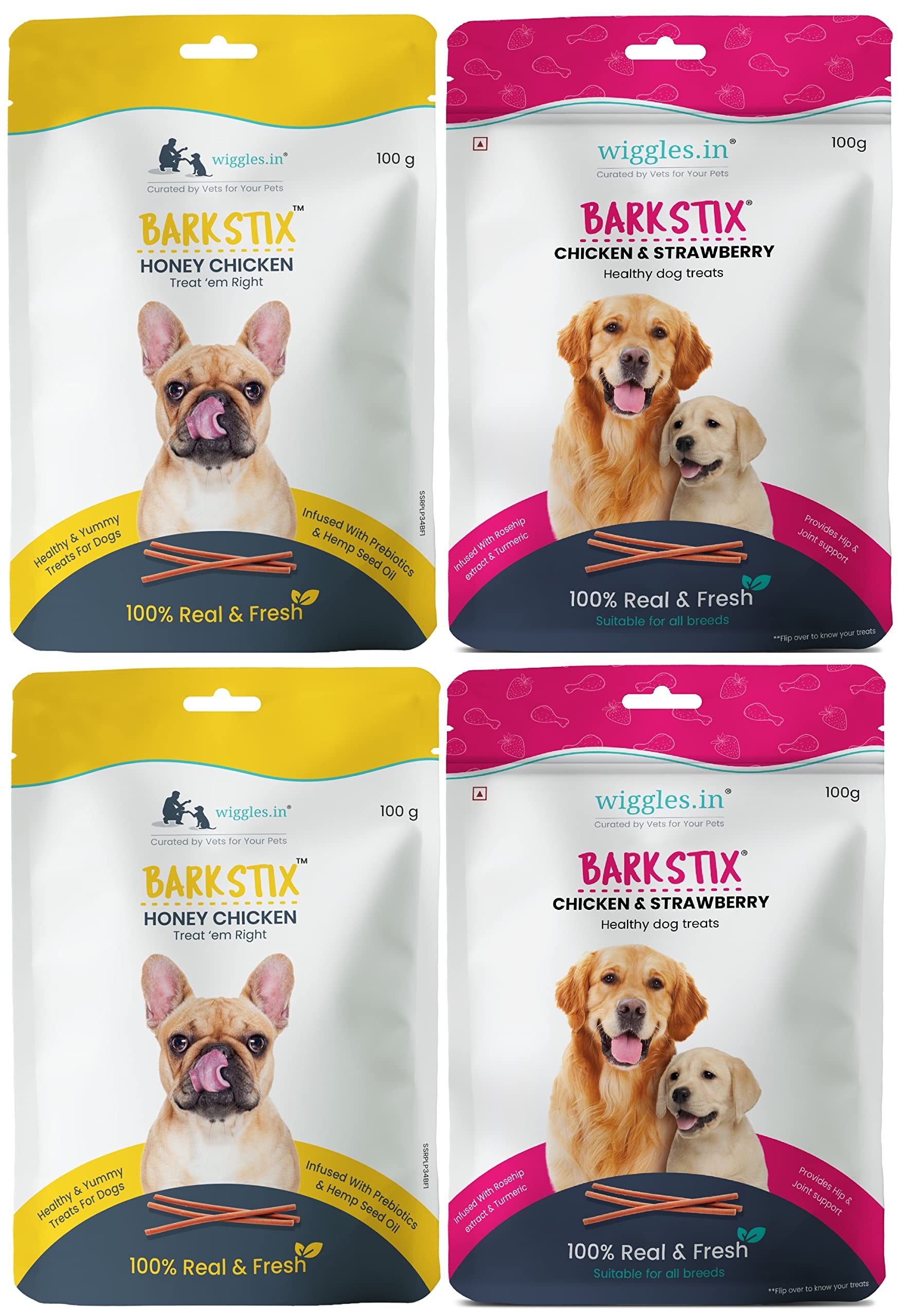 See full amazon price history chart for WIGGLES Barkstix Dog Treats for Training Adult Puppies, 400g - Soft Chew Stick Hip, Brain Support - Turmeric, Green Tea (Honey Chicken - Chicken & Strawberry) WIGGLES Barkstix Dog Treats for Training Adult Puppies, 400g - Soft Chew Stick Hip, Brain Support - Turmeric, Green Tea (Honey Chicken - Chicken & Strawberry) (B0BDV56FGN) Amazon Price History, Amazon Price Tracker