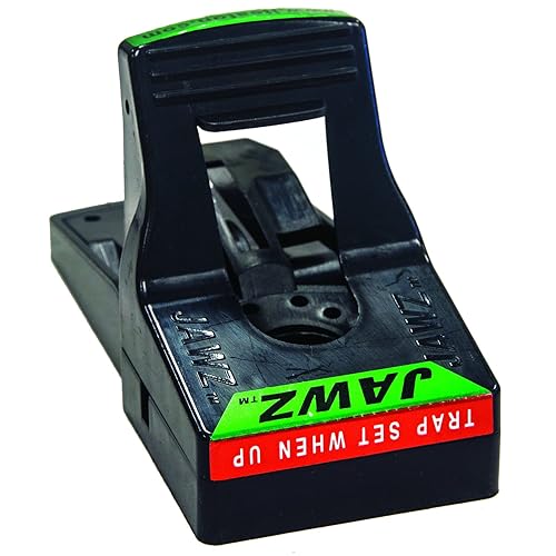 JT Eaton 410BULK trampa Jawz de plástico para ratones, para carnada sólida o líquida (paquete de 12 unidades)