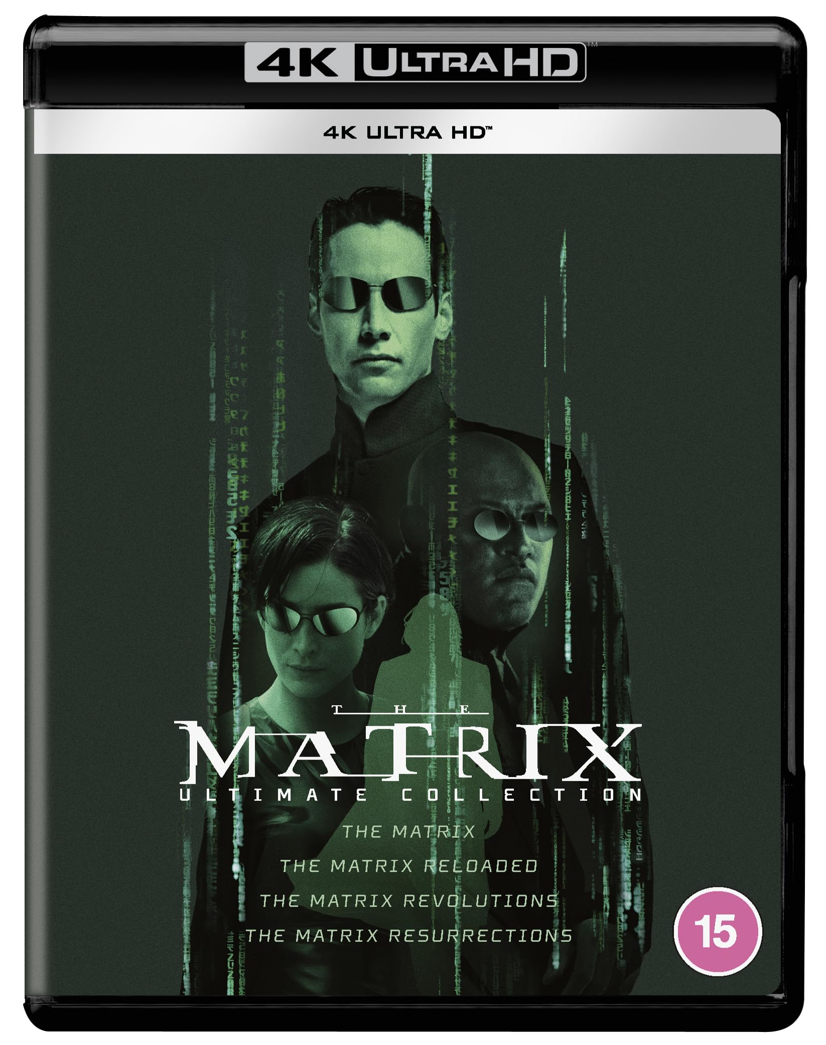 The Ultimate Matrix Collection [4K Ultra HD] [1999] [Blu-ray] [2024] [Region Free] - Packaging/Cover May Vary