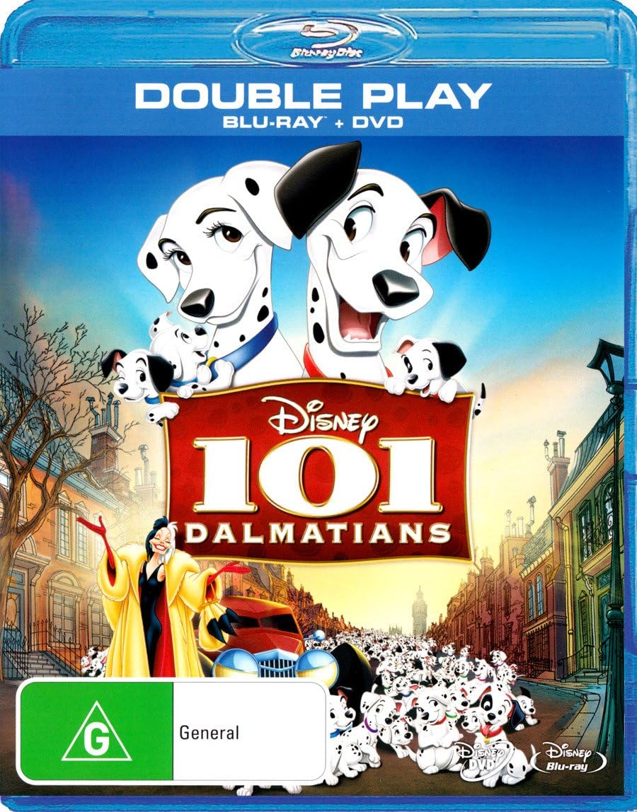101 Dalmatians [Blu-ray][Region-Free][UK Import]