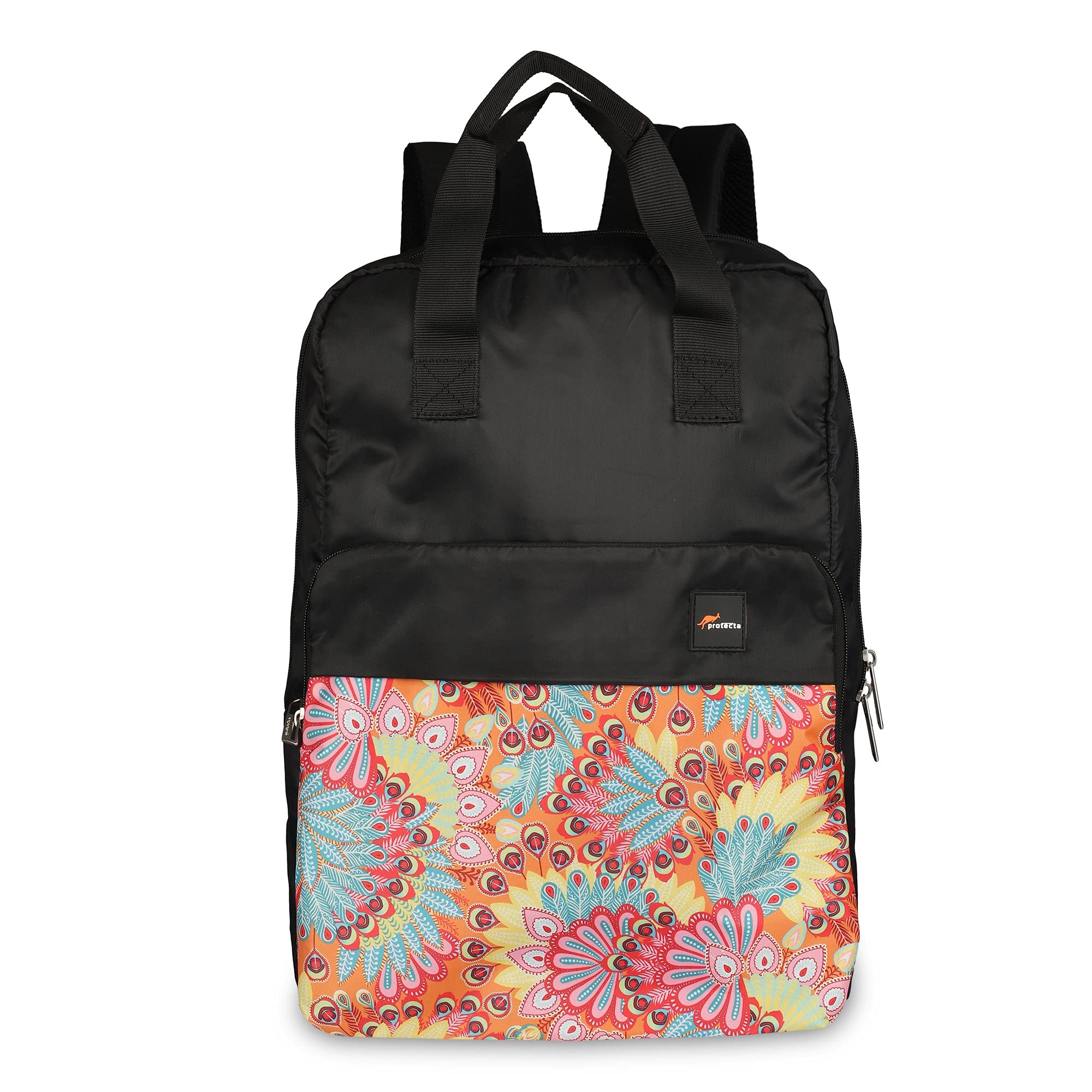 Protecta Symphony Water Repellant Laptop Backpack for Laptops With Screen Size Up to 15.6 Inch - Indian Traditional Print (B096TZXTSC) Amazon Price History, Amazon Price Tracker