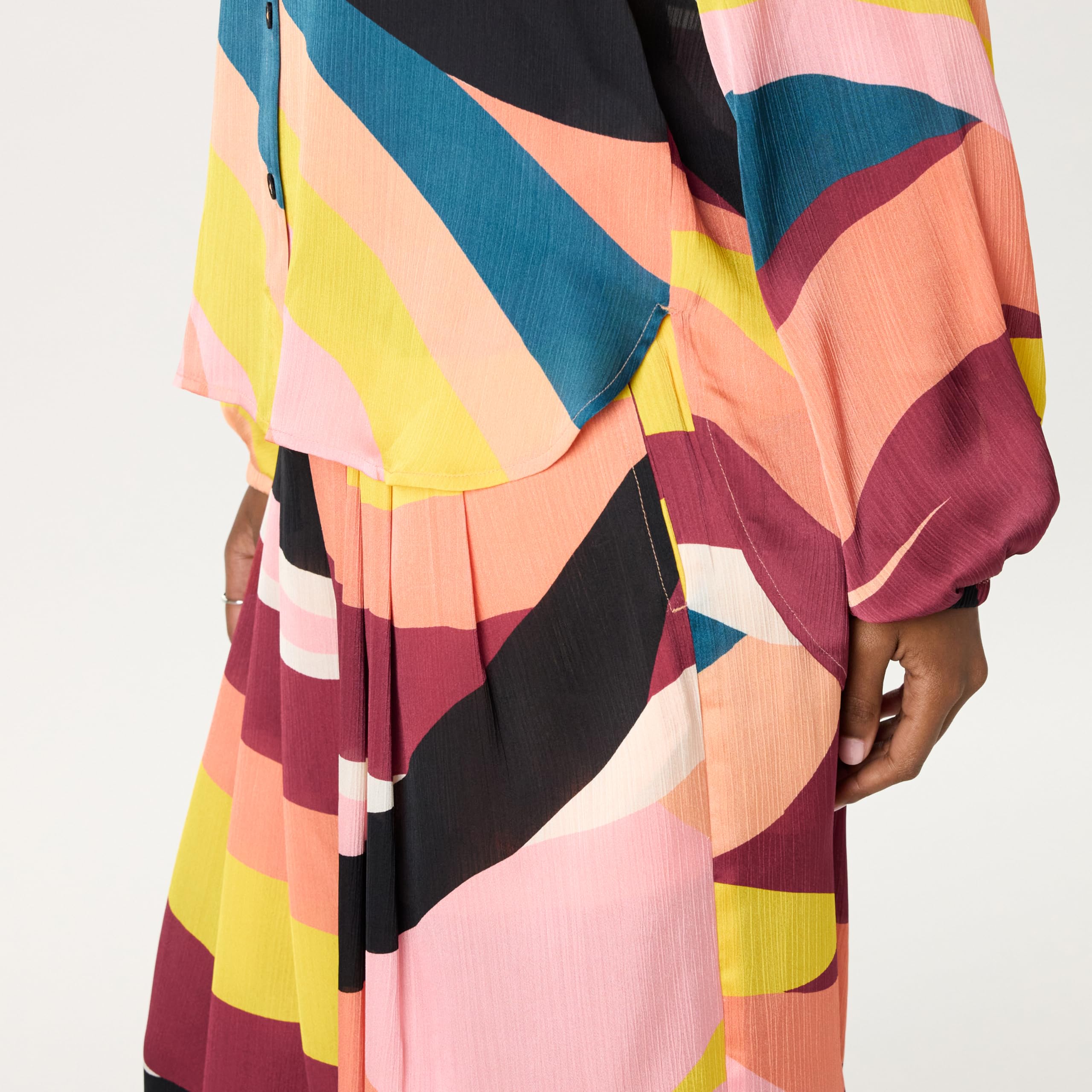 The Drop Camicetta con Maniche A Sbuffo Camicia Donna