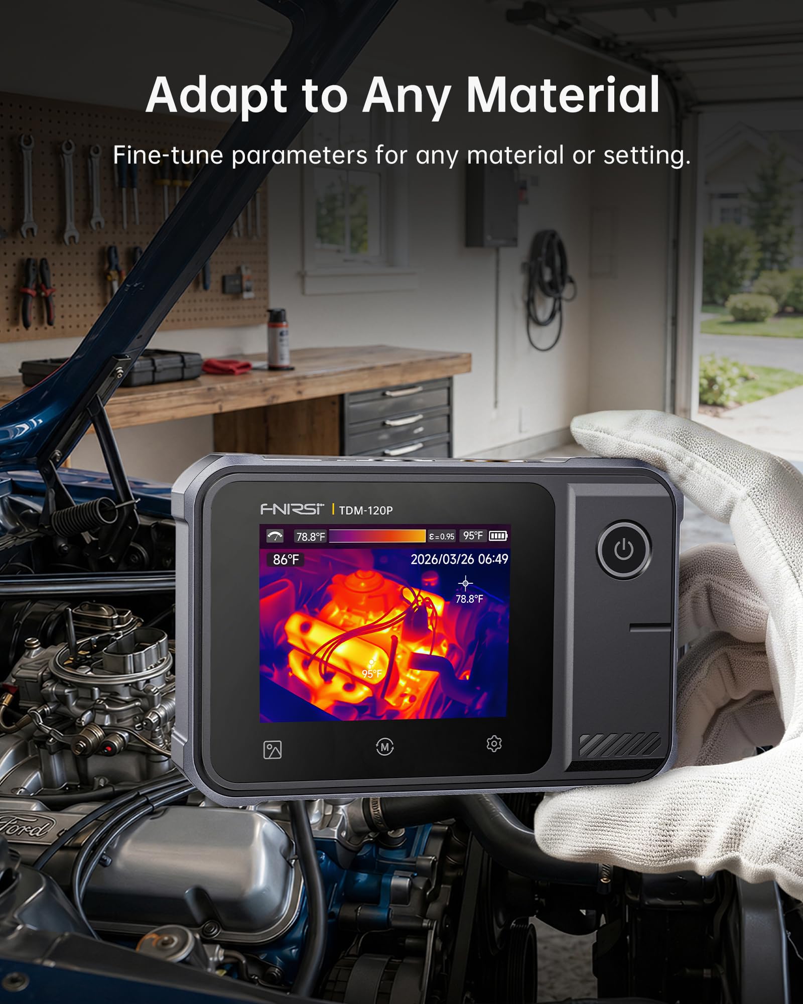 FNIRSI TDM-120P: 2-in-1 Thermal Imager & Multimeter -7