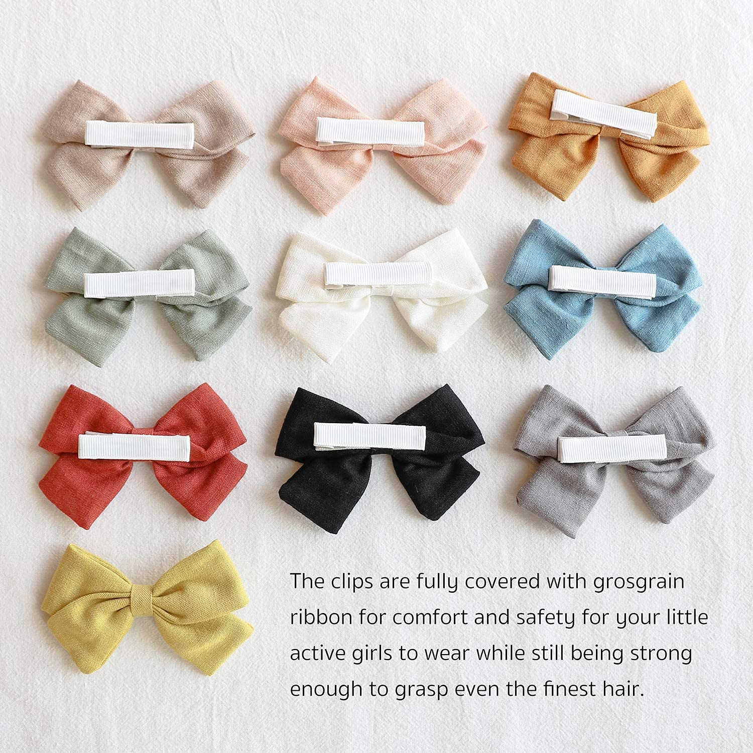 Girl Hair Clips, Bows Barrettes Clip Hair Accessories for Toddler Kids Children 1