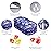 Serfeymi Weekly Travel Pill Organizer 2 Times A Day AM PM Upgraded Rainbow Pill Box 7 Day with Portable Zipper PU Leather Pill Case, Medicine Organizer for Pills, Vitamins, Fish Oils - Purple-01