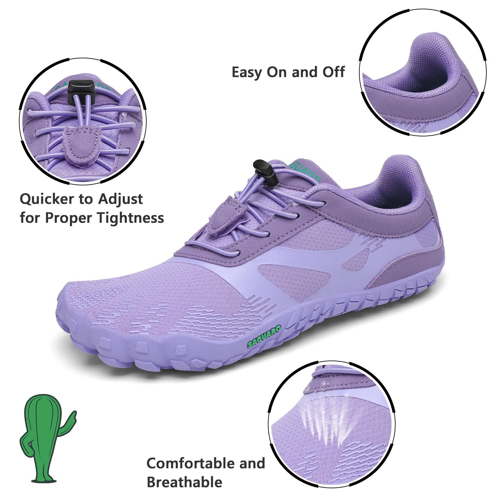 SAGUARO - Zapatillas Barefoot Unisex