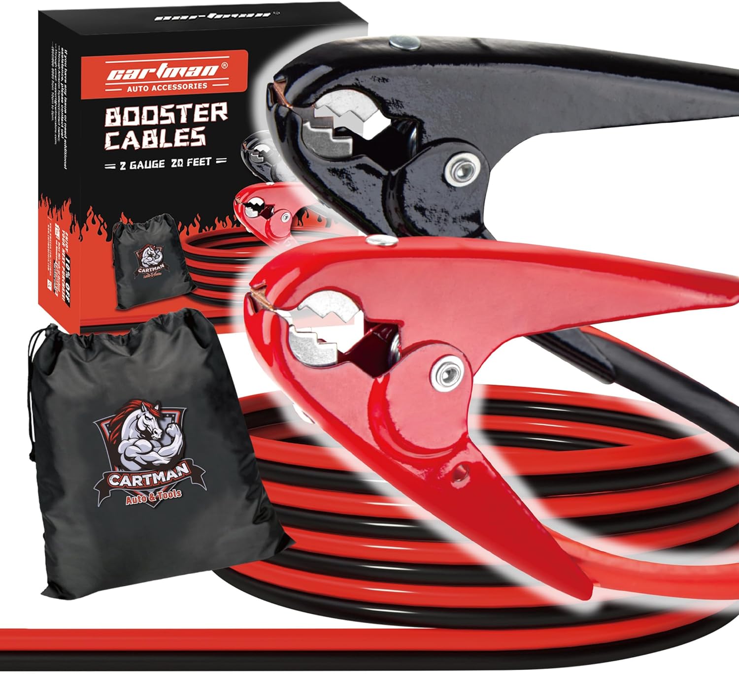 Cartman Jumper Cables (20 ft)