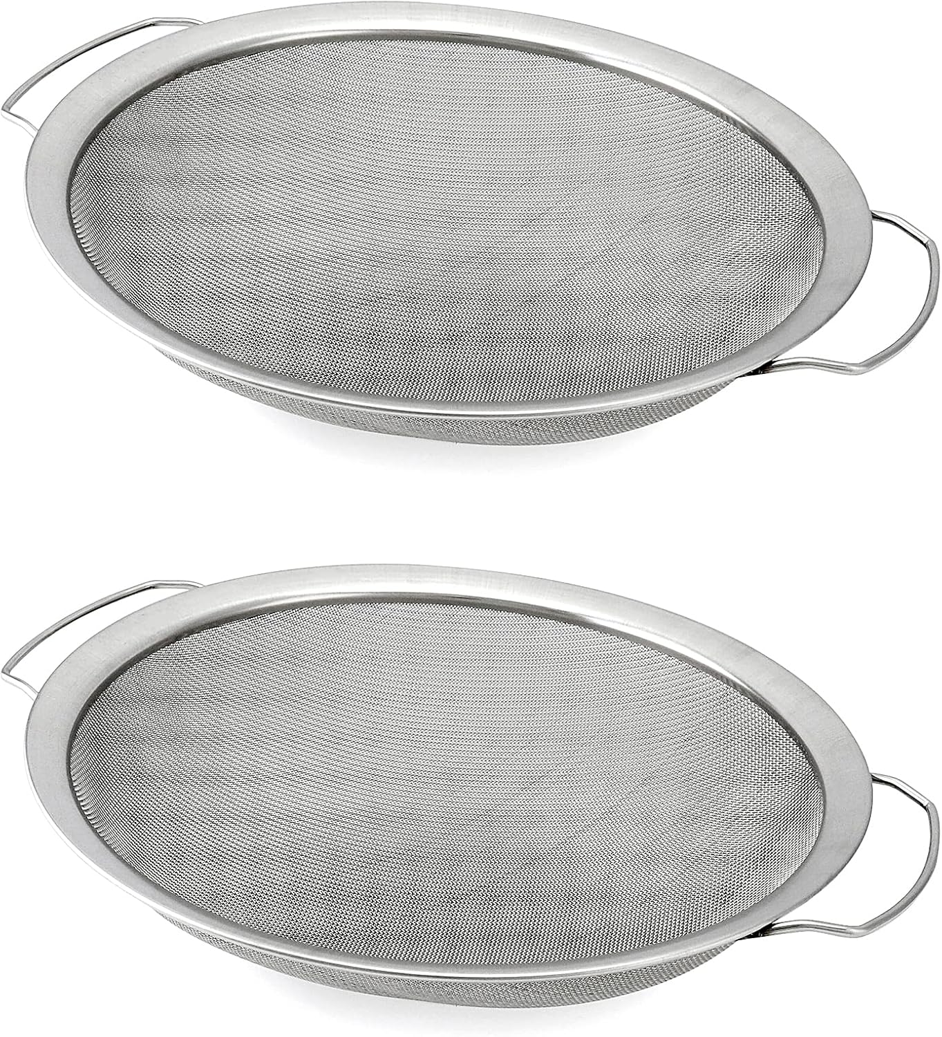 QWORK Paint Strainer for 5 Gallon Bucket, 2 Pack Stainless