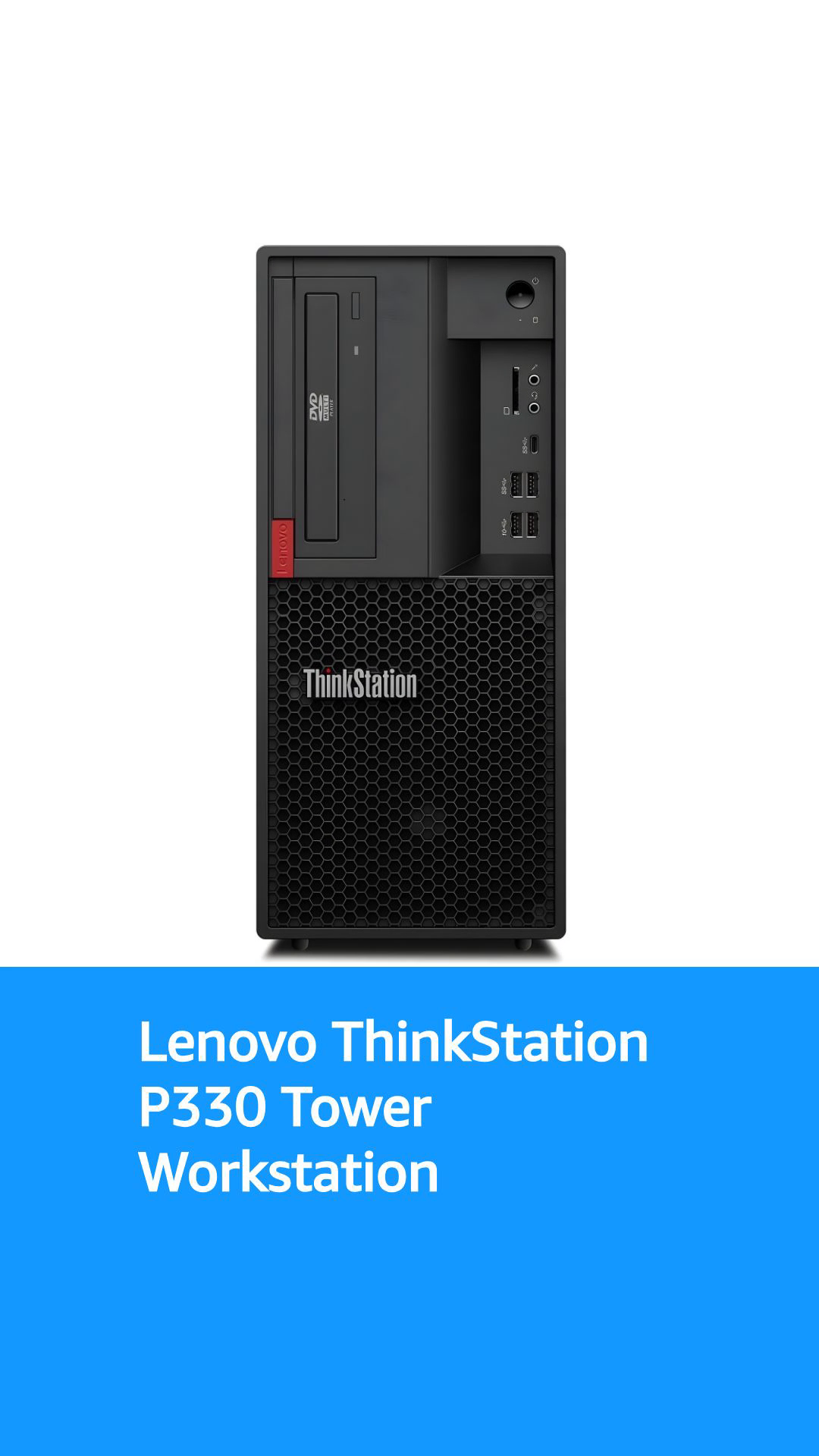 Lenovo ThinkStation P330 Tower Workstation 16GB 512GB SSD X6 3.2