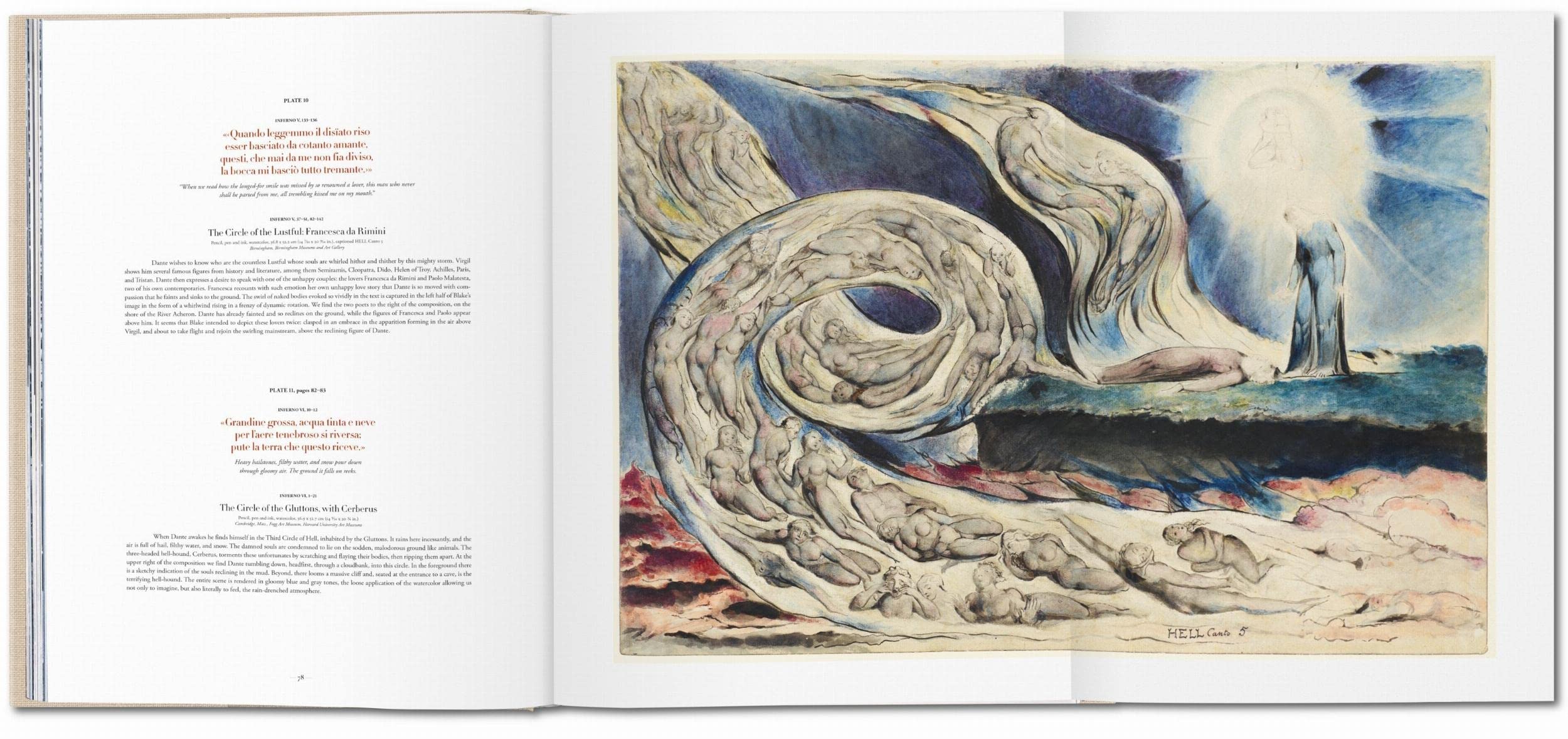 William Blake. Die Zeichnungen zu Dantes Göttlicher Komödie