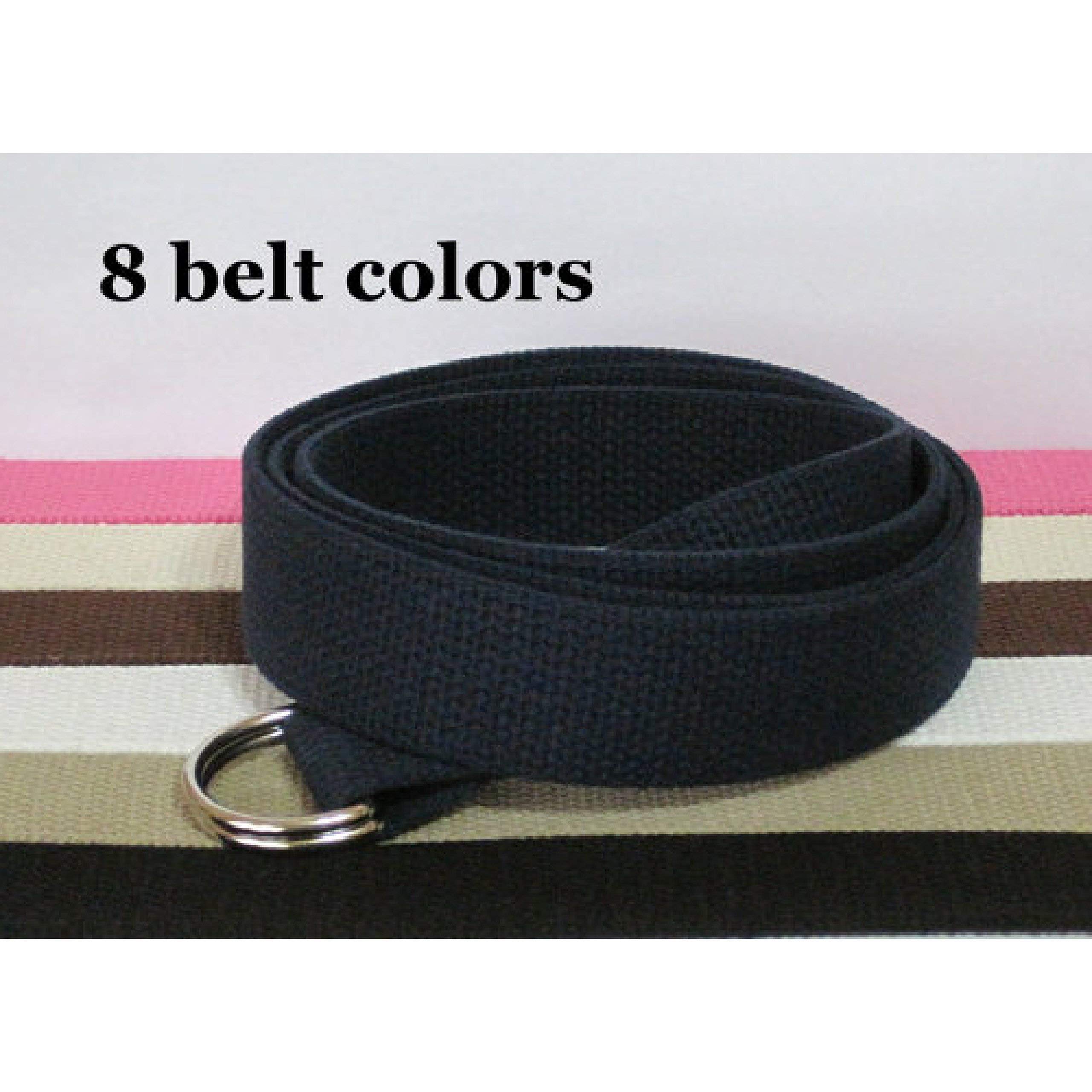 Buy Mens Belt/Canvas Belt/D-Ring Belt 