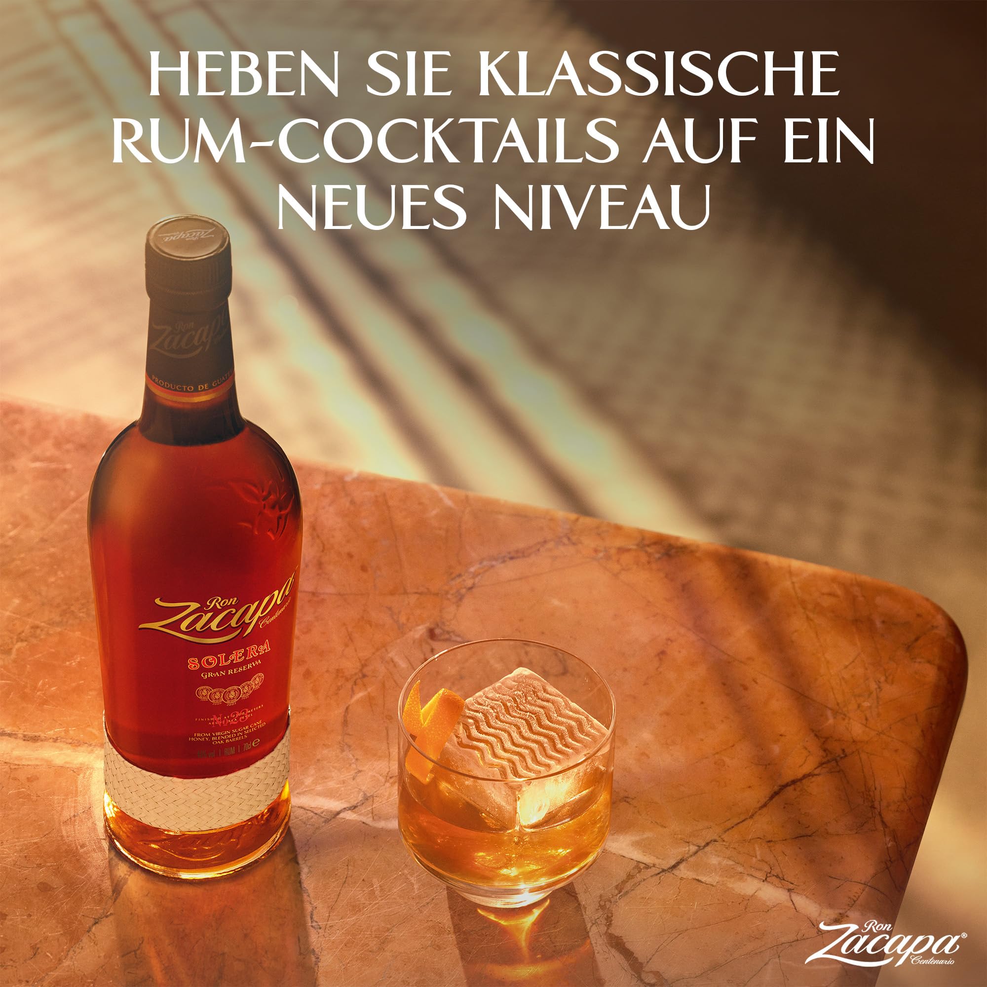 Zacapa Centenario Solera Rum 40% Vol 700ml gereift im Hochland Guatemalas