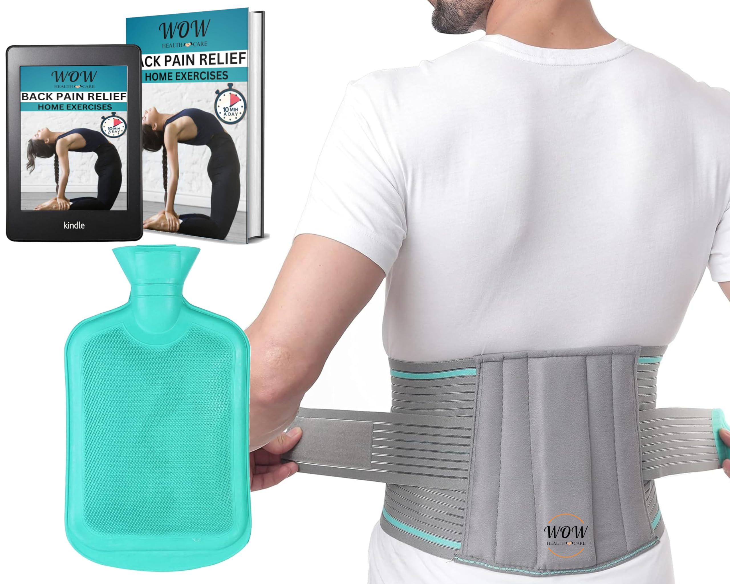 Wow health care Lumbo sacral belt for women & men | Lower back support belt | Lumbar support Belt for back pain relief women | Waist belt | Back pain belt for men | Ls belt for back pain men women (M) (B0CWF7TLQQ) Amazon Price History, Amazon Price Tracker