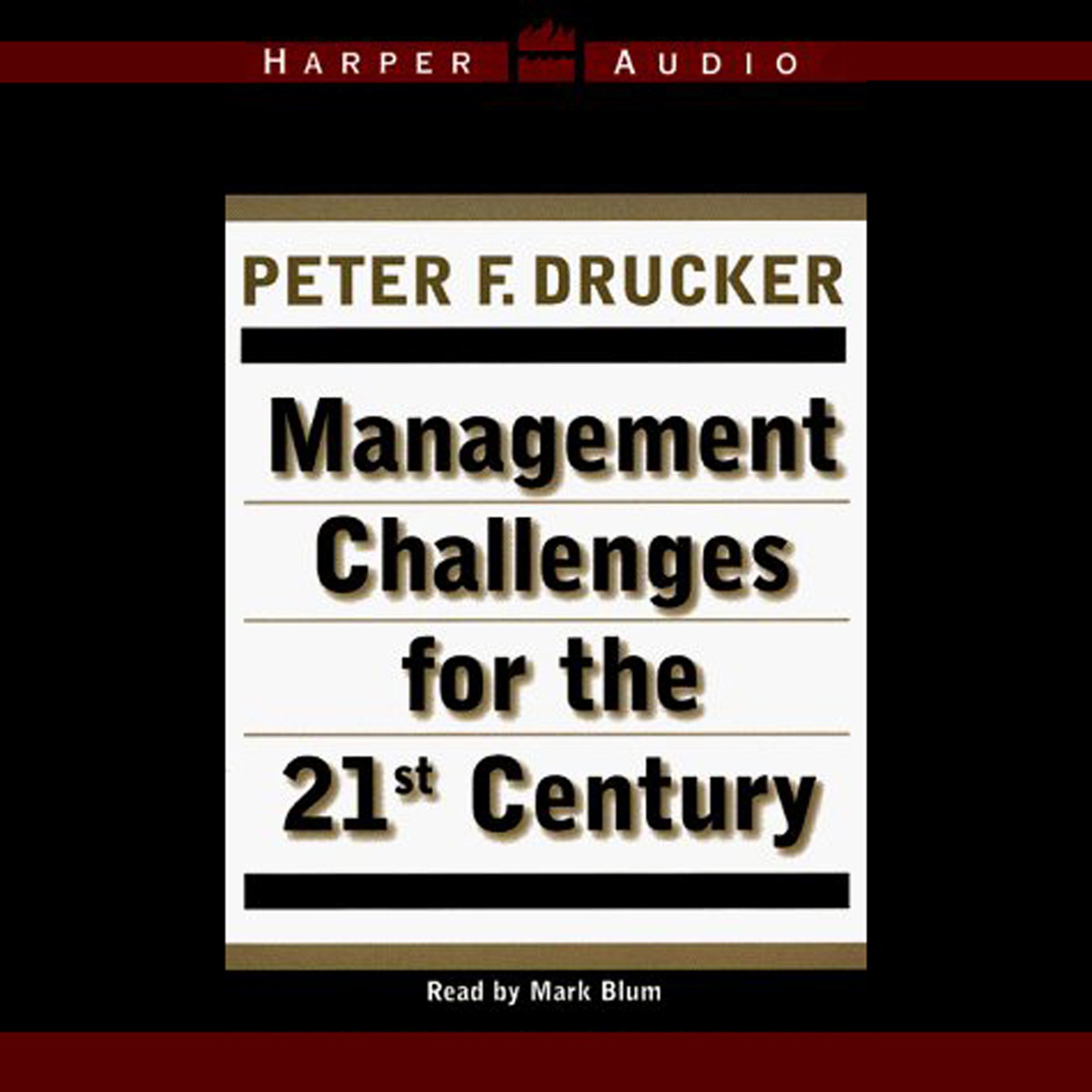 Cover art for Management Challenges for the 21St Century