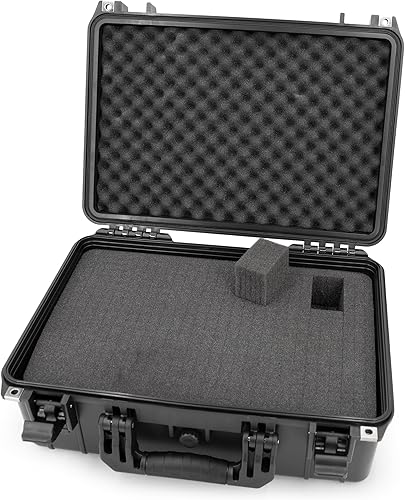 Miniatura 4 de Funda de bloque de olor de 8 pulgadas compatible con accesorios de 6 pulgadas con espuma personalizable que absorbe impactos