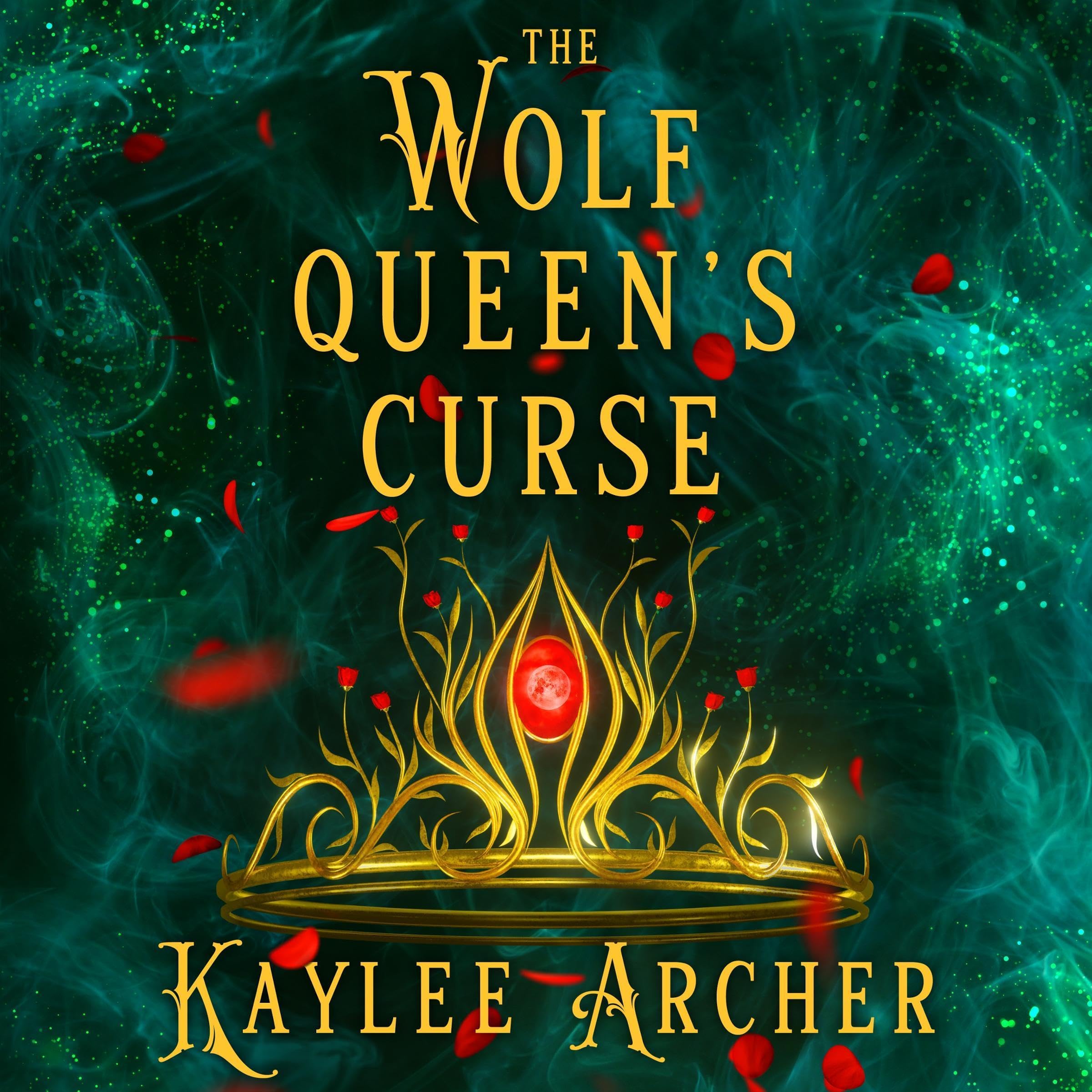 Cover art for The Wolf Queen's Curse
