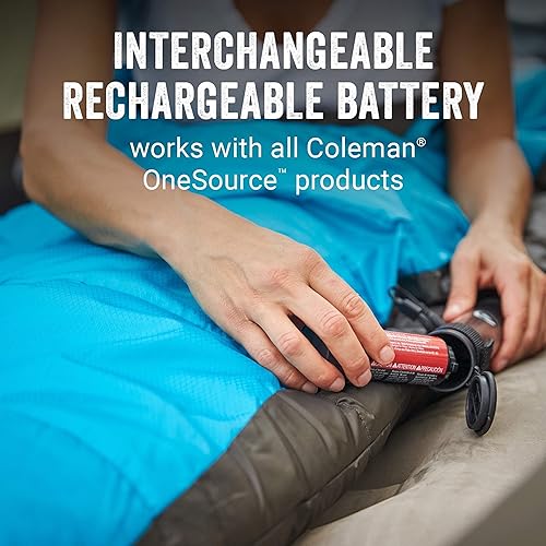 Miniatura 2 de Coleman OneSource - Saco de dormir térmico para mamá y batería recargable, 4 ajustes de calor ajustables que duran hasta 4 horas, saco de dormir