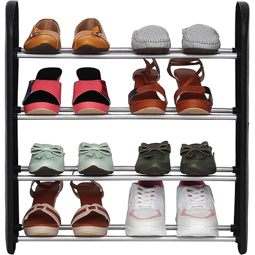 FLIPZON Shoe Stand - Portable 4 Shelves (Small)