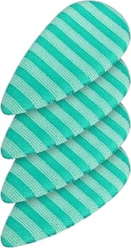 Qaestfy Non-Scratch Scrubber Pads Replacement for Tub and Tile Shower Scrubber - 4 Pack, Compatible with 4-in-1 Bathroom Cleaning Brush, Heavy Duty Scrubbing Pads for Bathtub, Tile, Glass, Shower