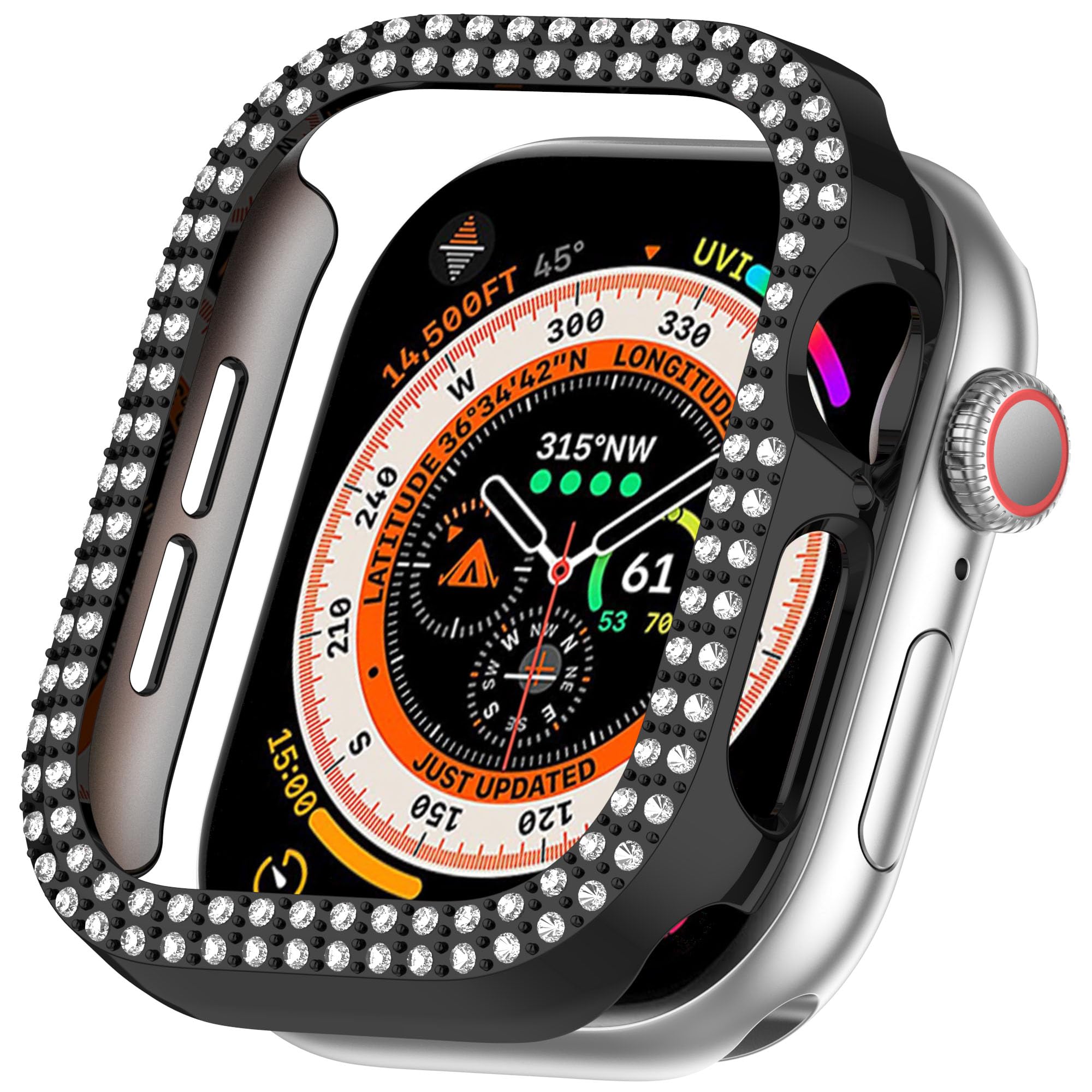 Miimall Bling Case for Apple Watch Series 10/11 46mm