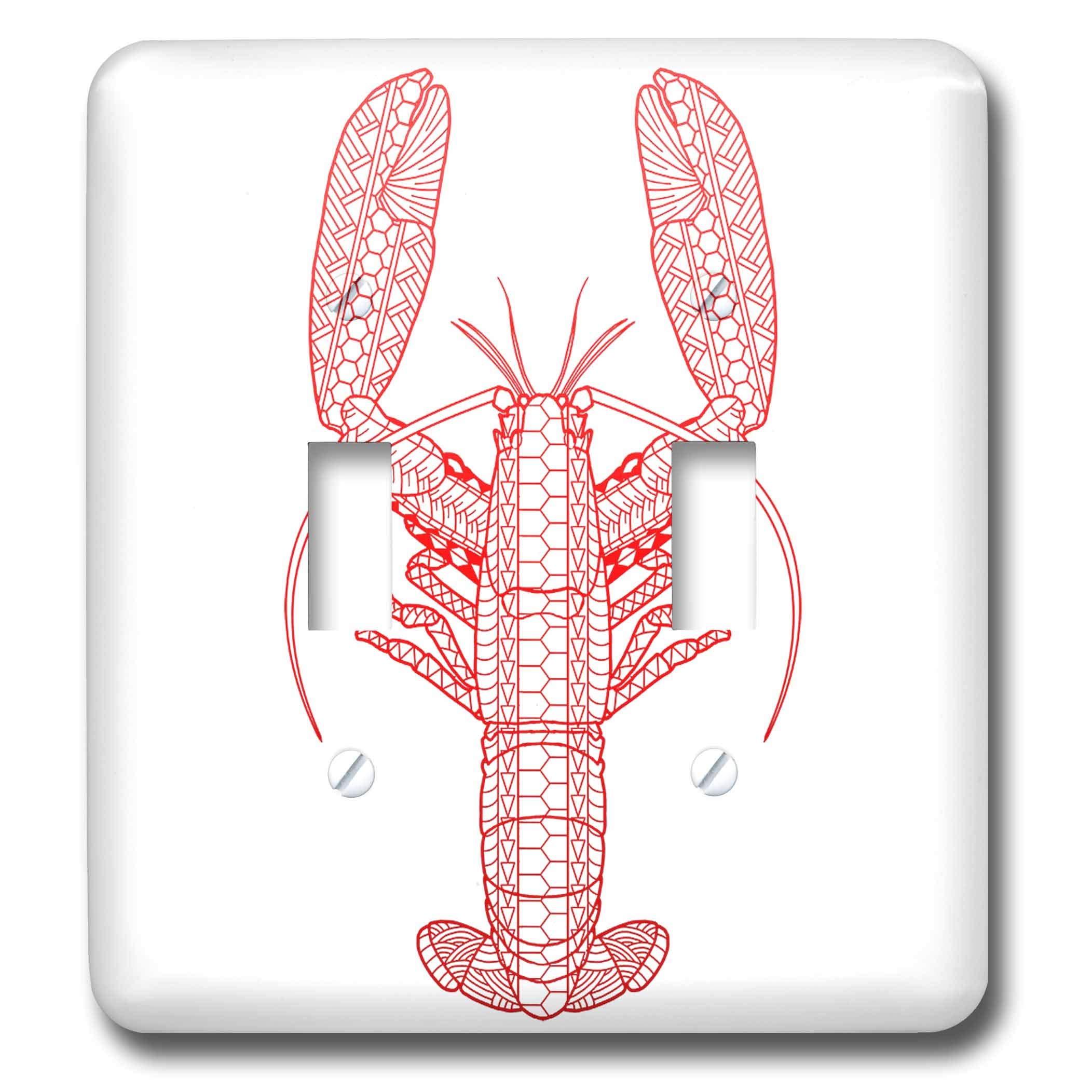Couvercle d'interrupteur variable 3dRose lsp_299269_2 avec plaque de finition mate