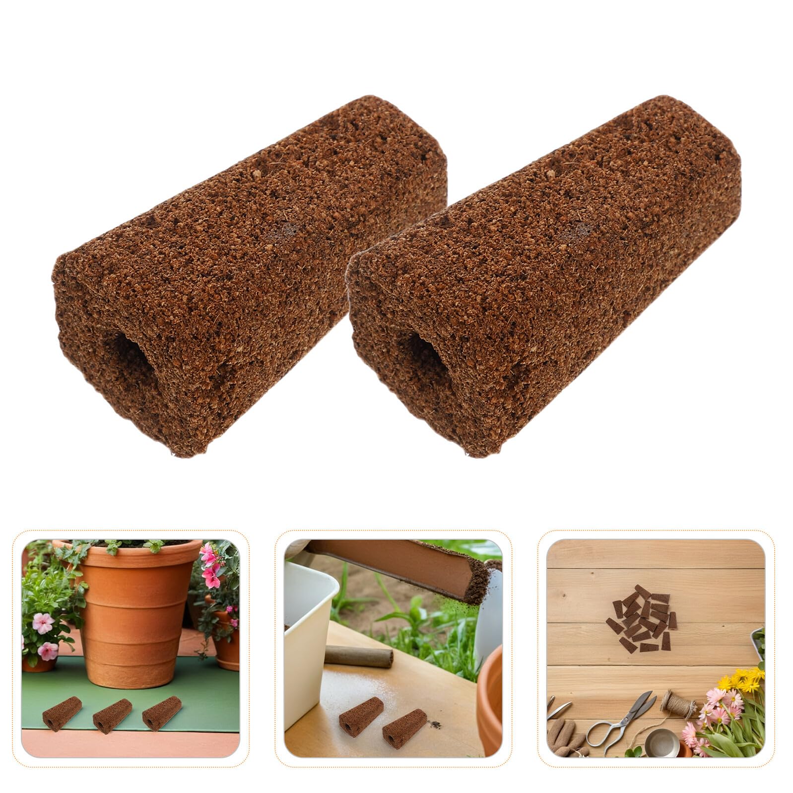Supvox 30 Stück anzuchtschwämme hydroponic Grow sponges wachstumsschwämme hydroponic soilless schwämme hydrokultur schwämme Hydroponische Light Brown
